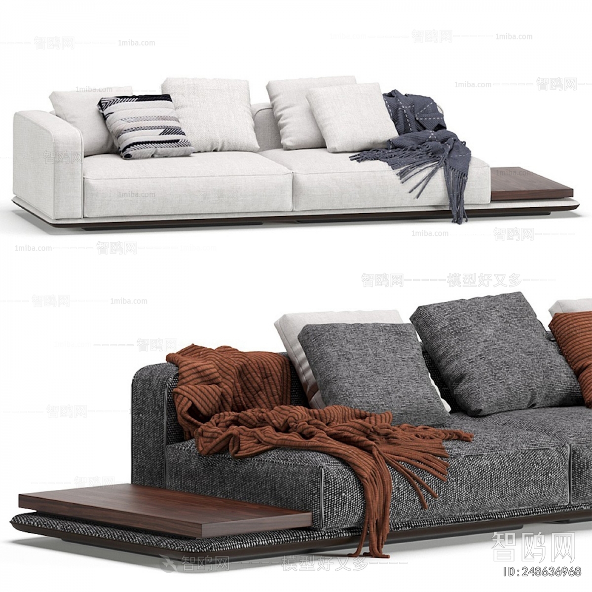 Modern Three-seat Sofa