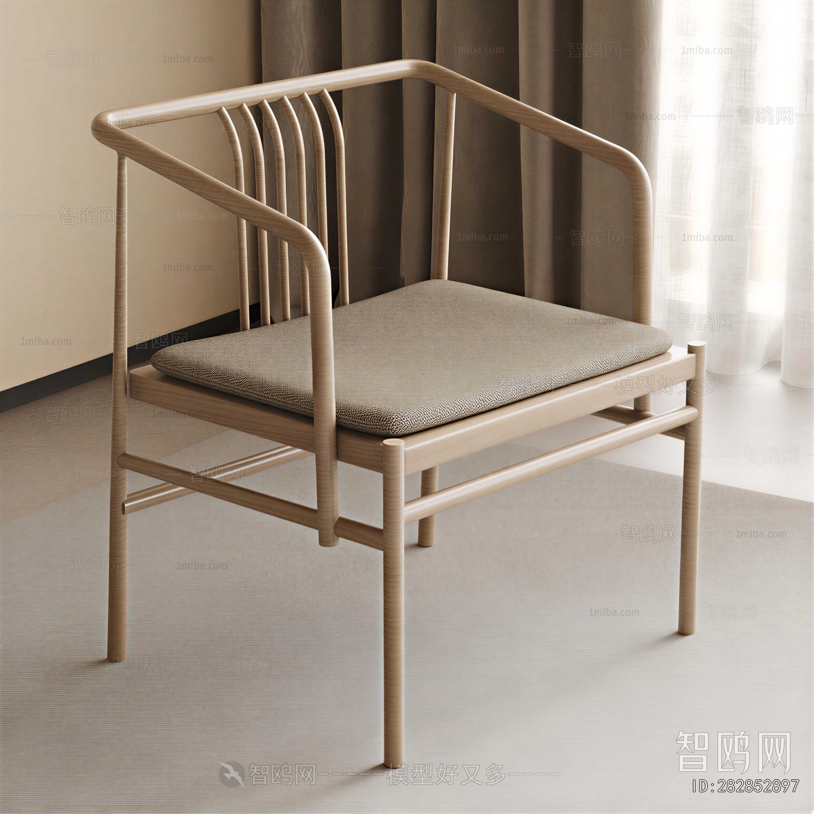 New Chinese Style Lounge Chair