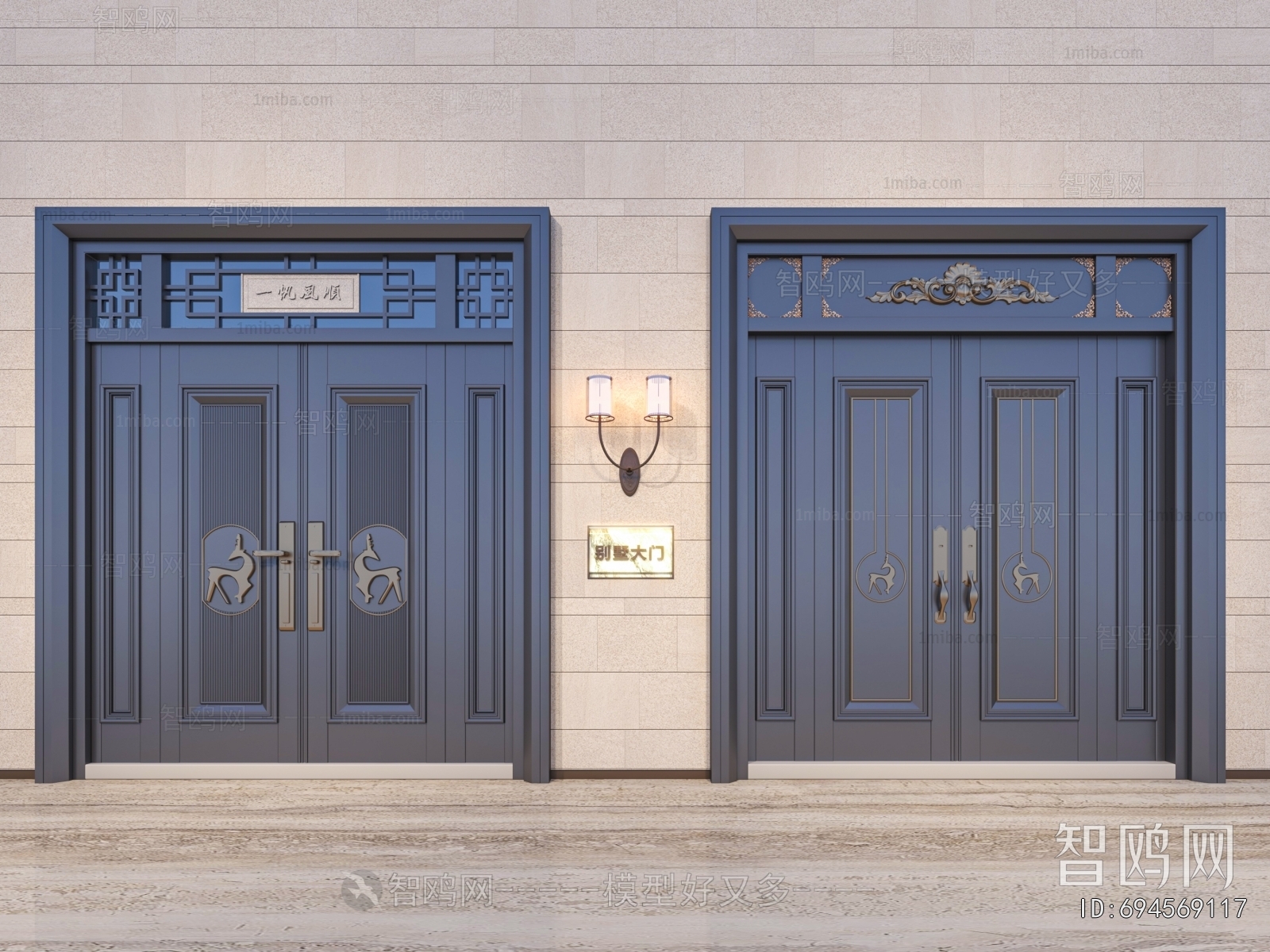 New Chinese Style Gate