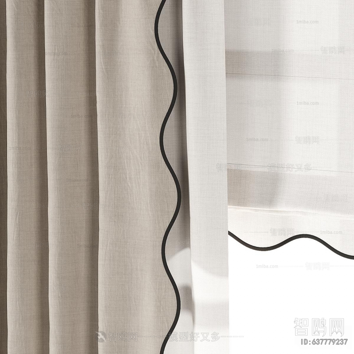 Modern The Curtain