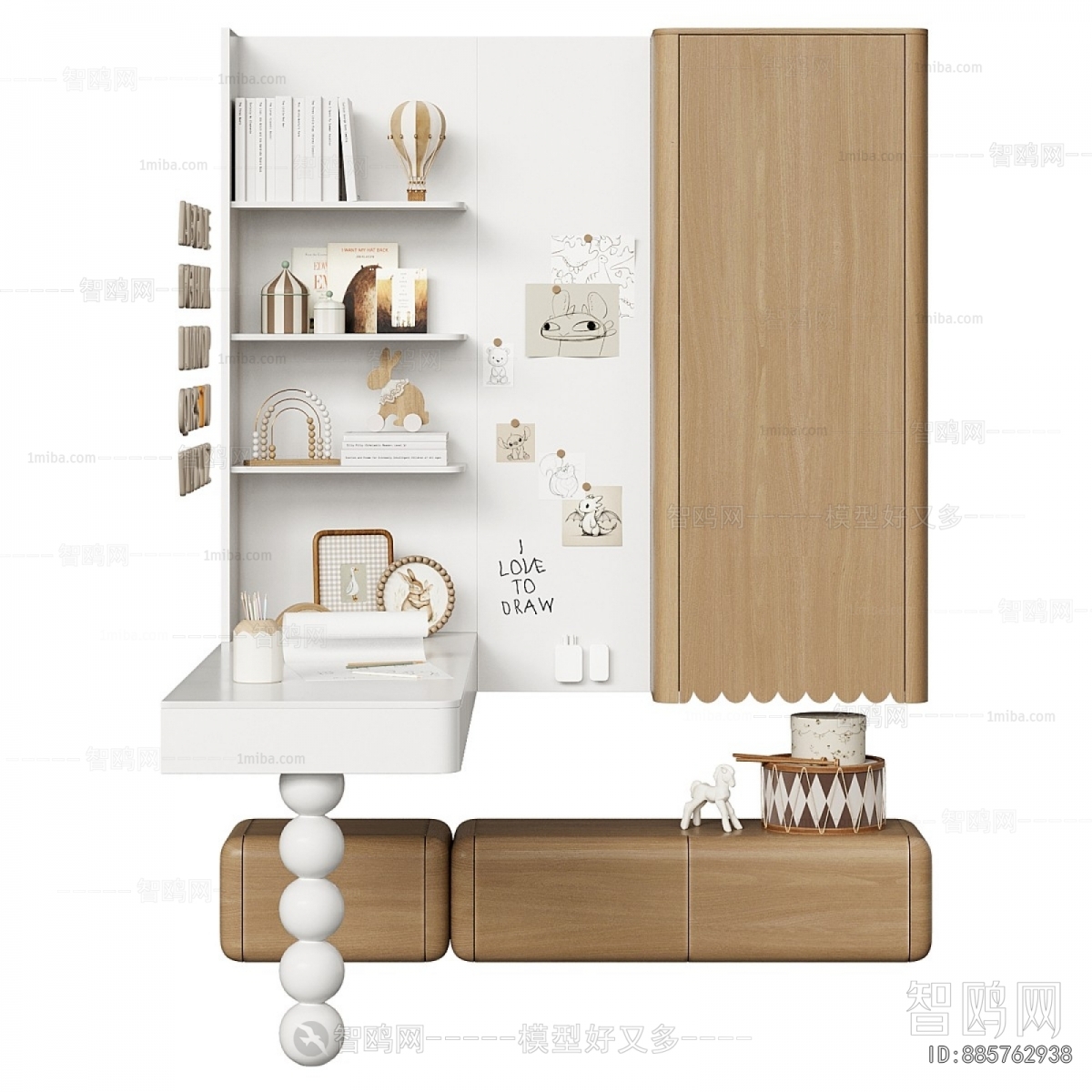 Modern Computer Desk And Chair