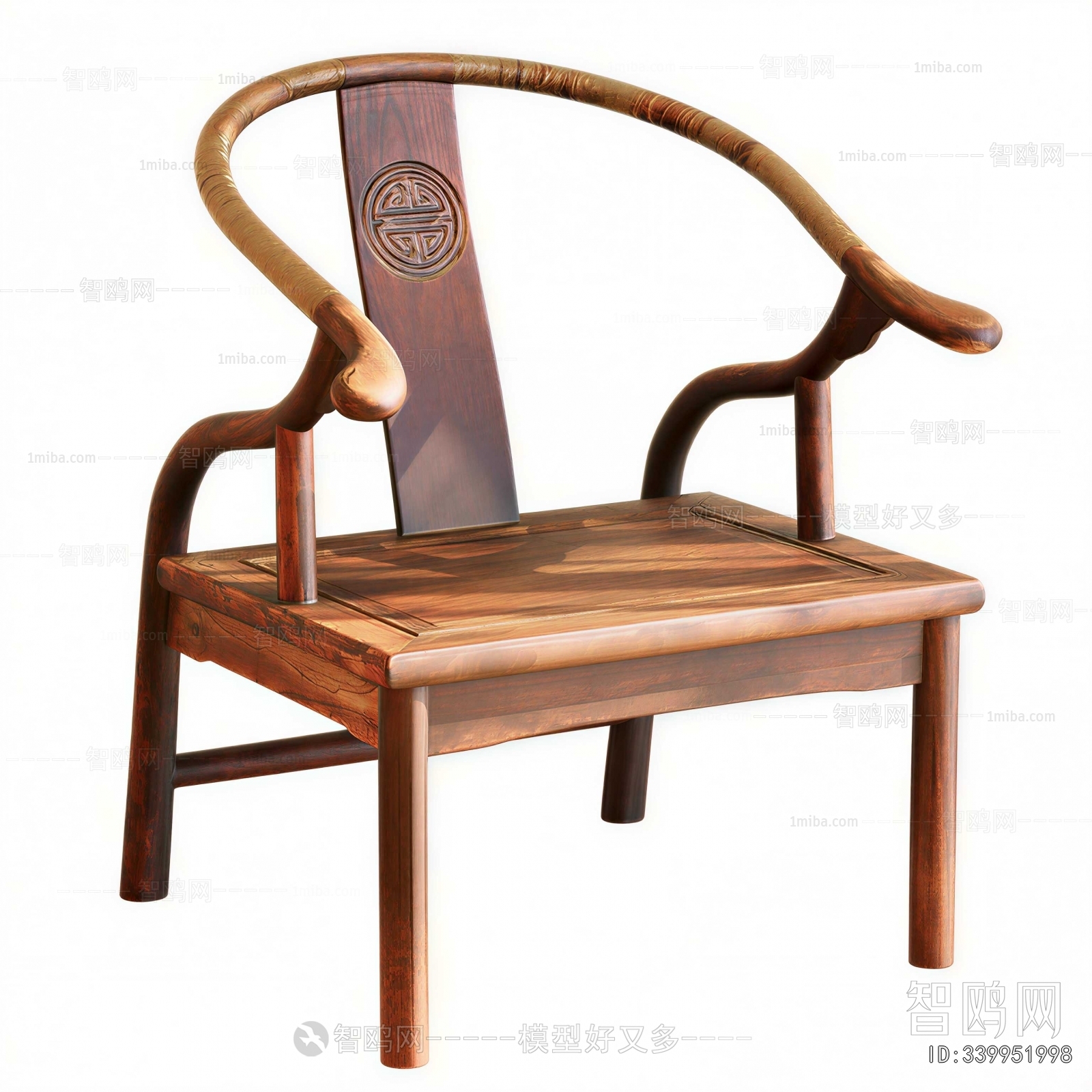 New Chinese Style Lounge Chair
