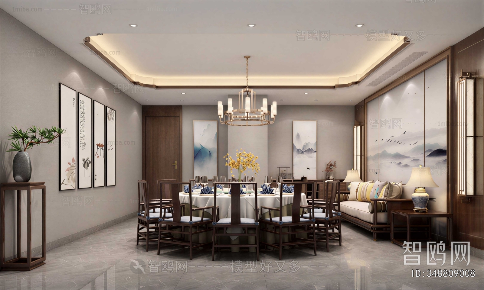 New Chinese Style Restaurant Box