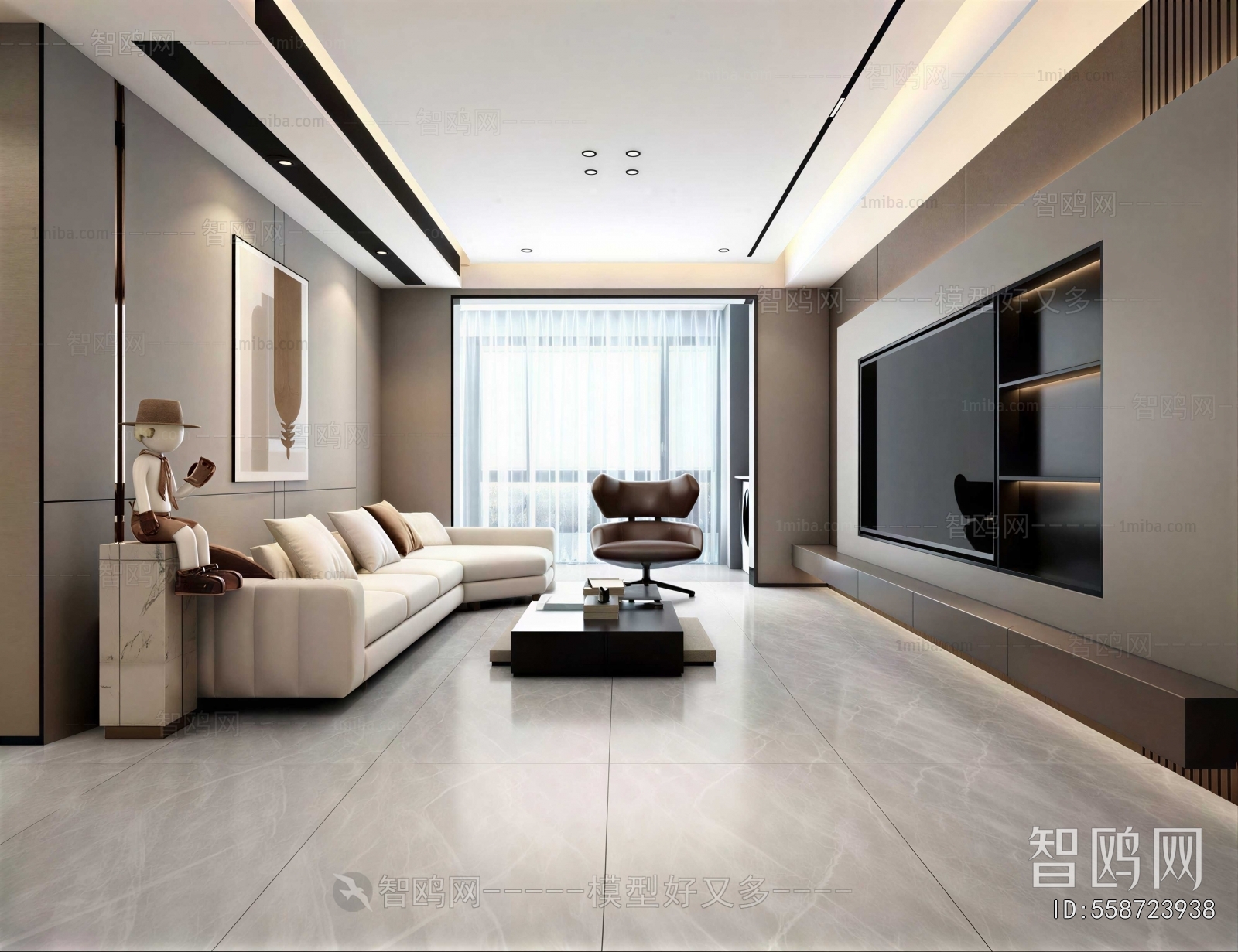 Modern A Living Room