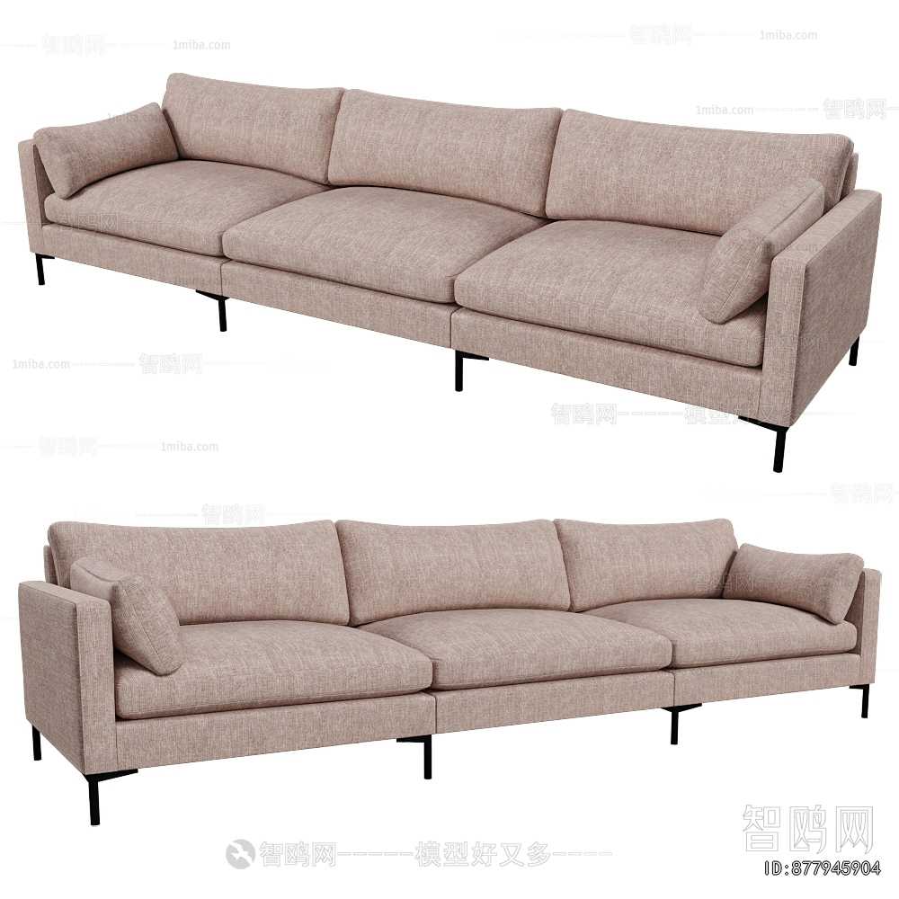 Modern Three-seat Sofa