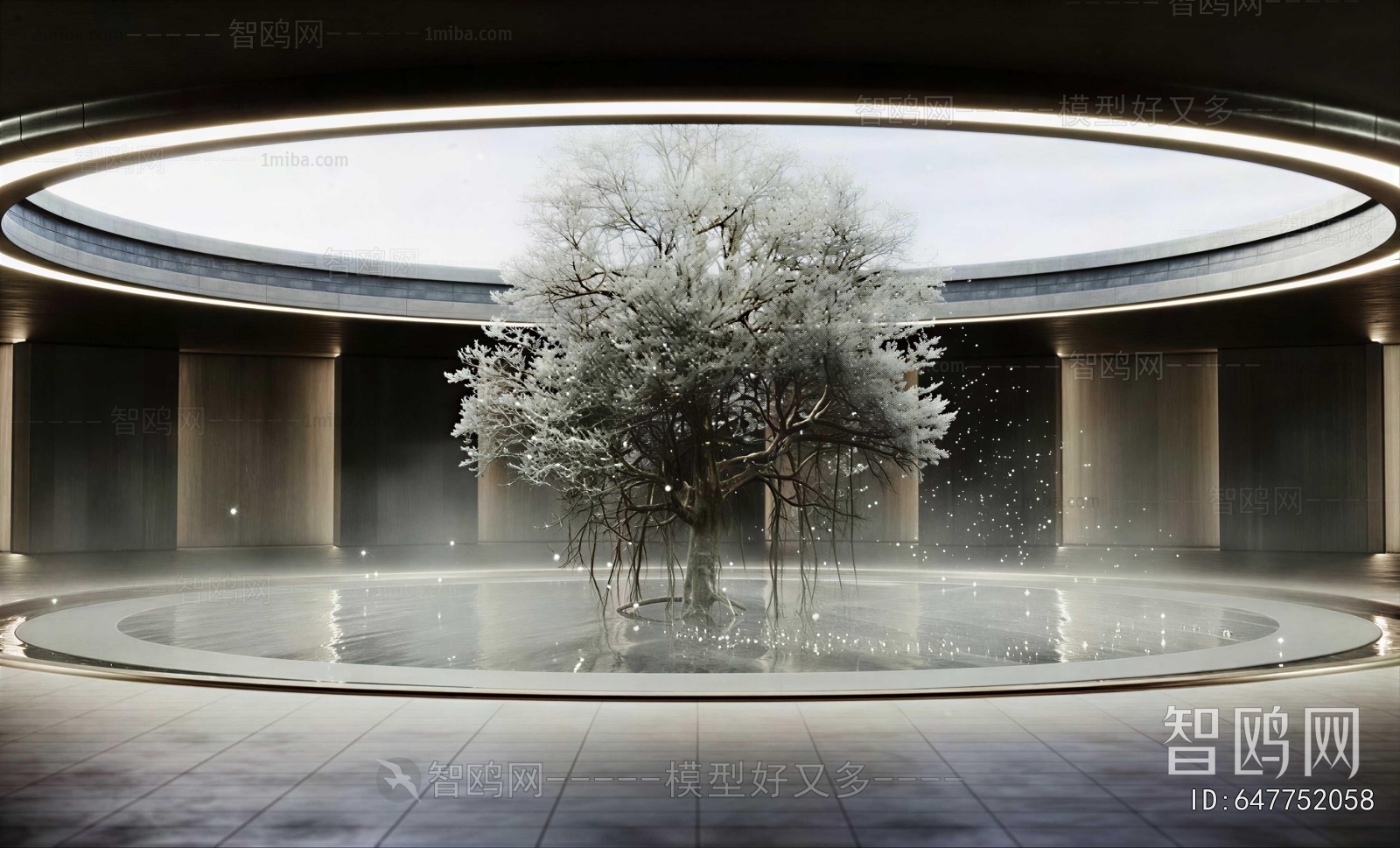 Modern Rockery Waterscape