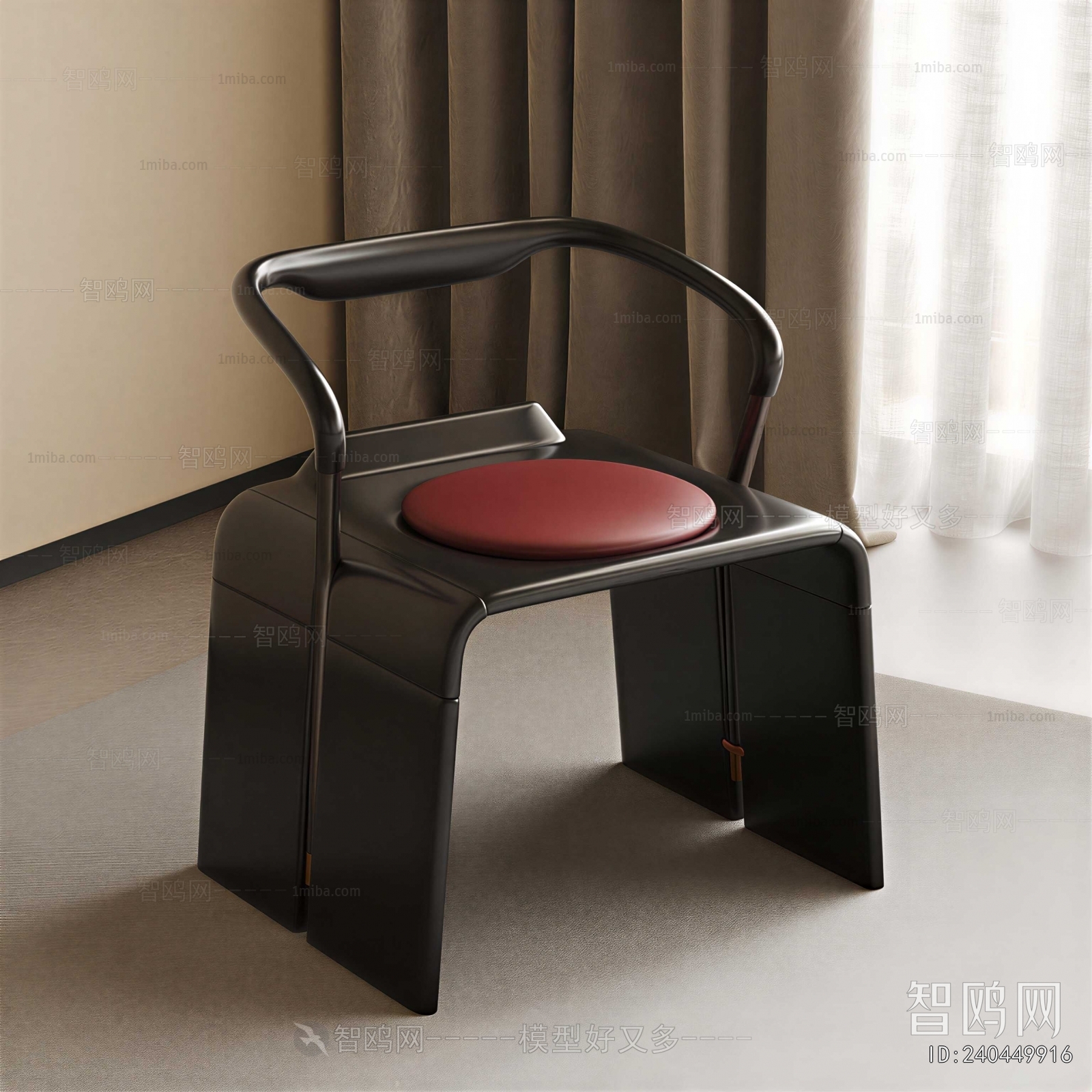 New Chinese Style Lounge Chair