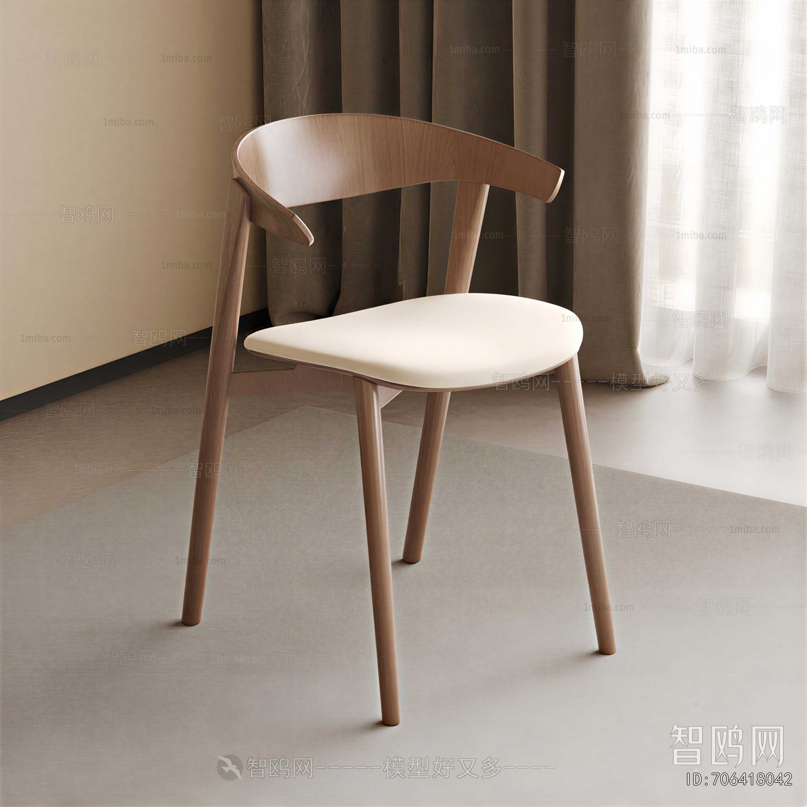 New Chinese Style Lounge Chair