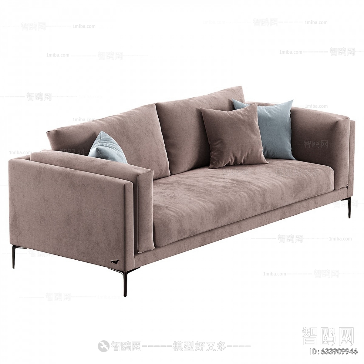Modern Three-seat Sofa