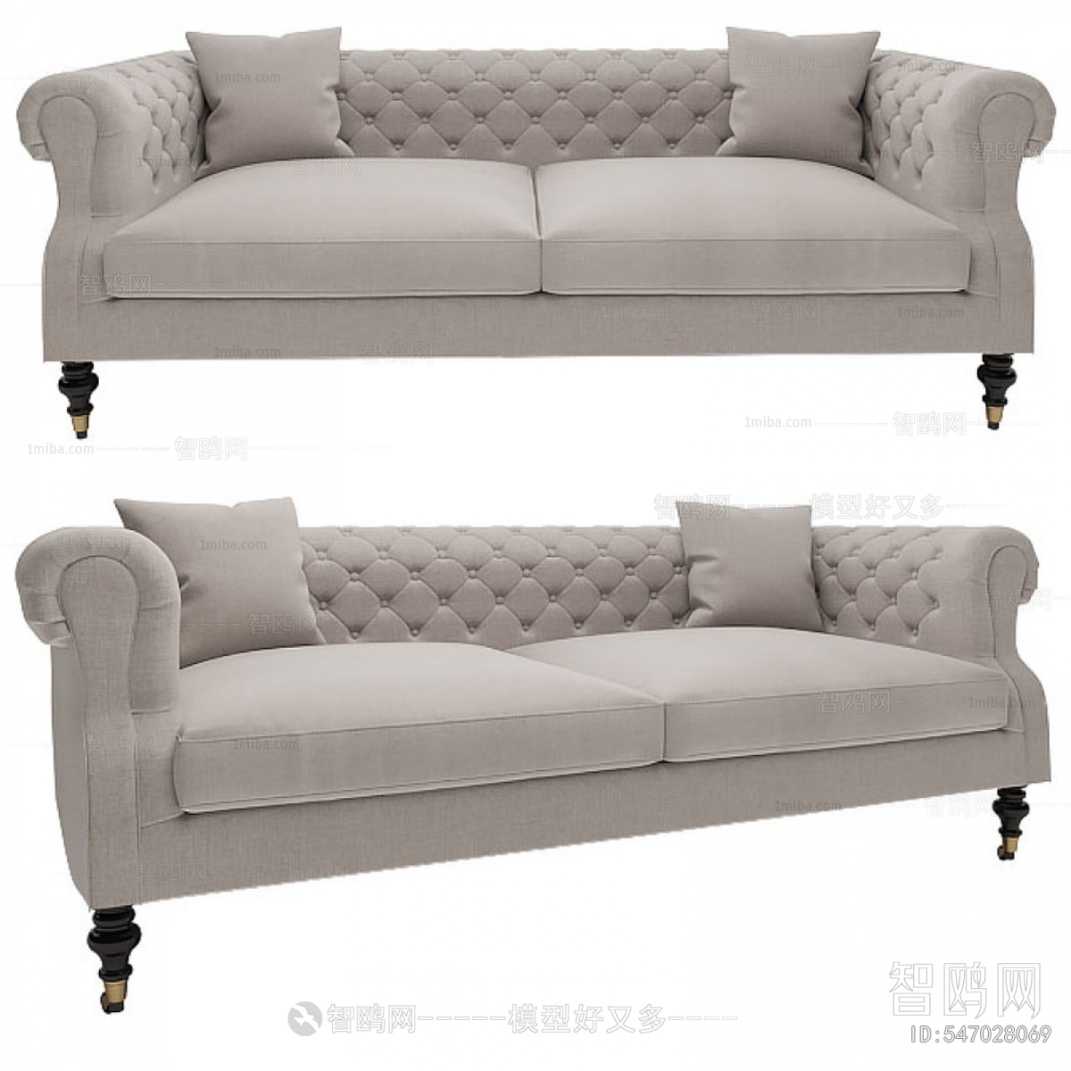 American Style A Sofa For Two