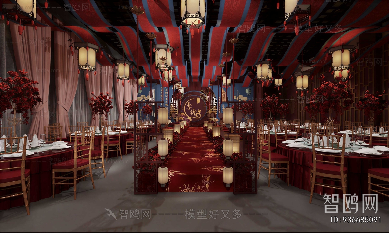 New Chinese Style Banquet Hall