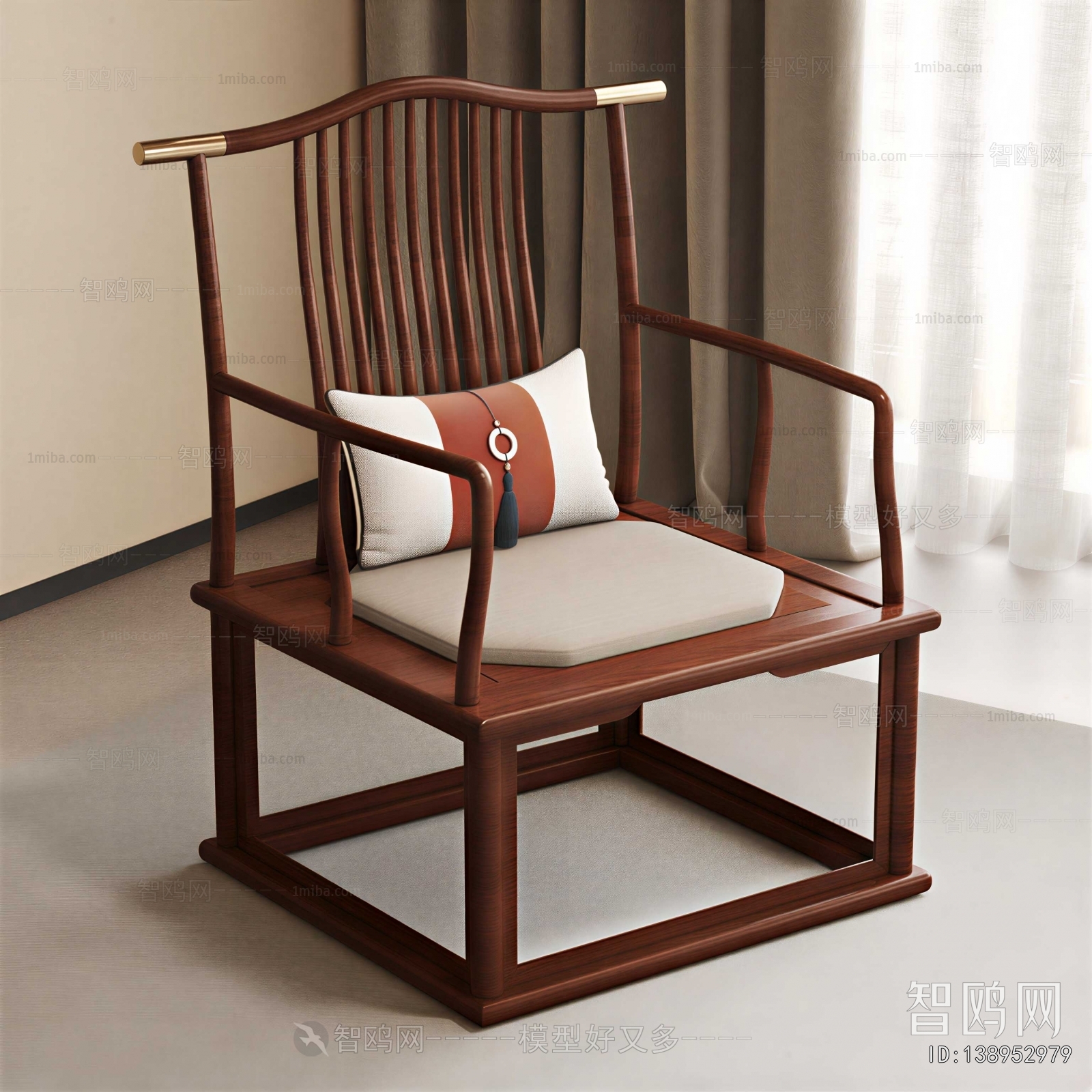 New Chinese Style Lounge Chair