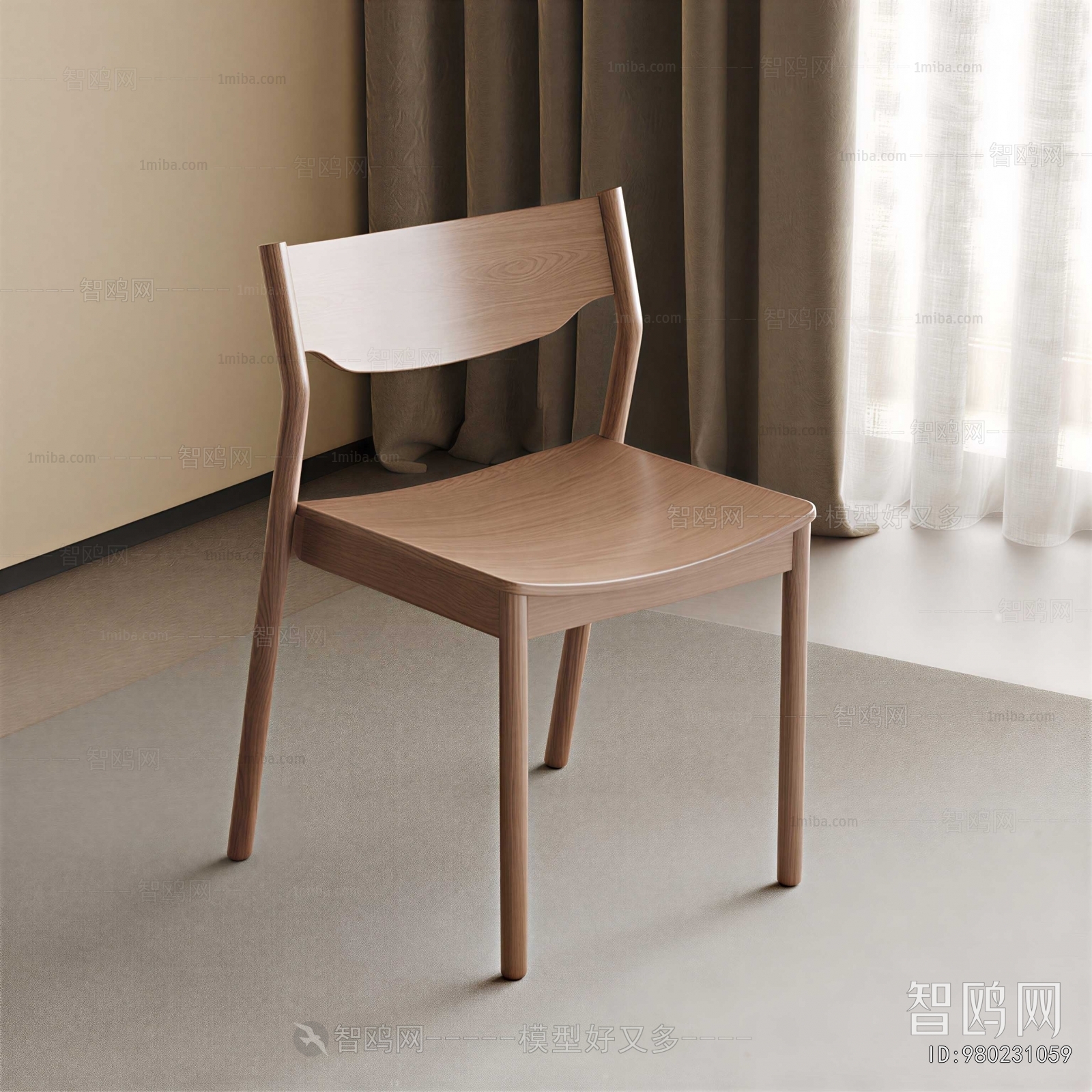 New Chinese Style Lounge Chair