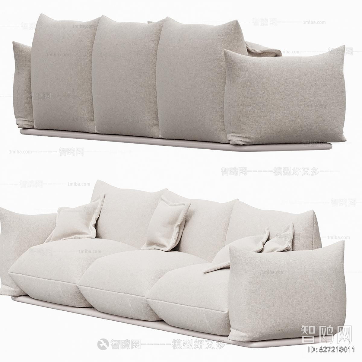 Modern Three-seat Sofa