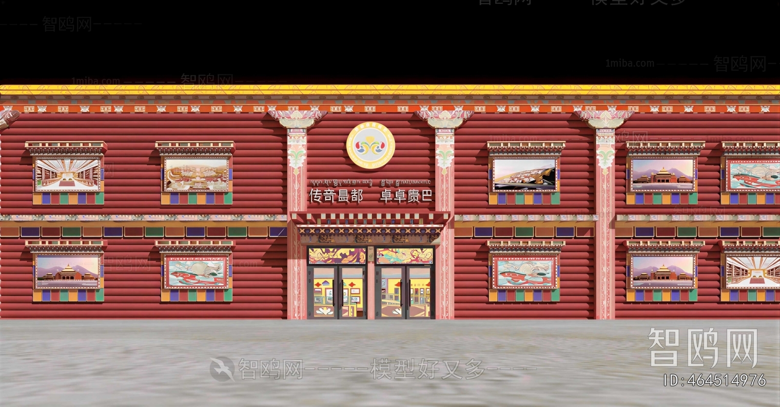 New Chinese Style Facade Element