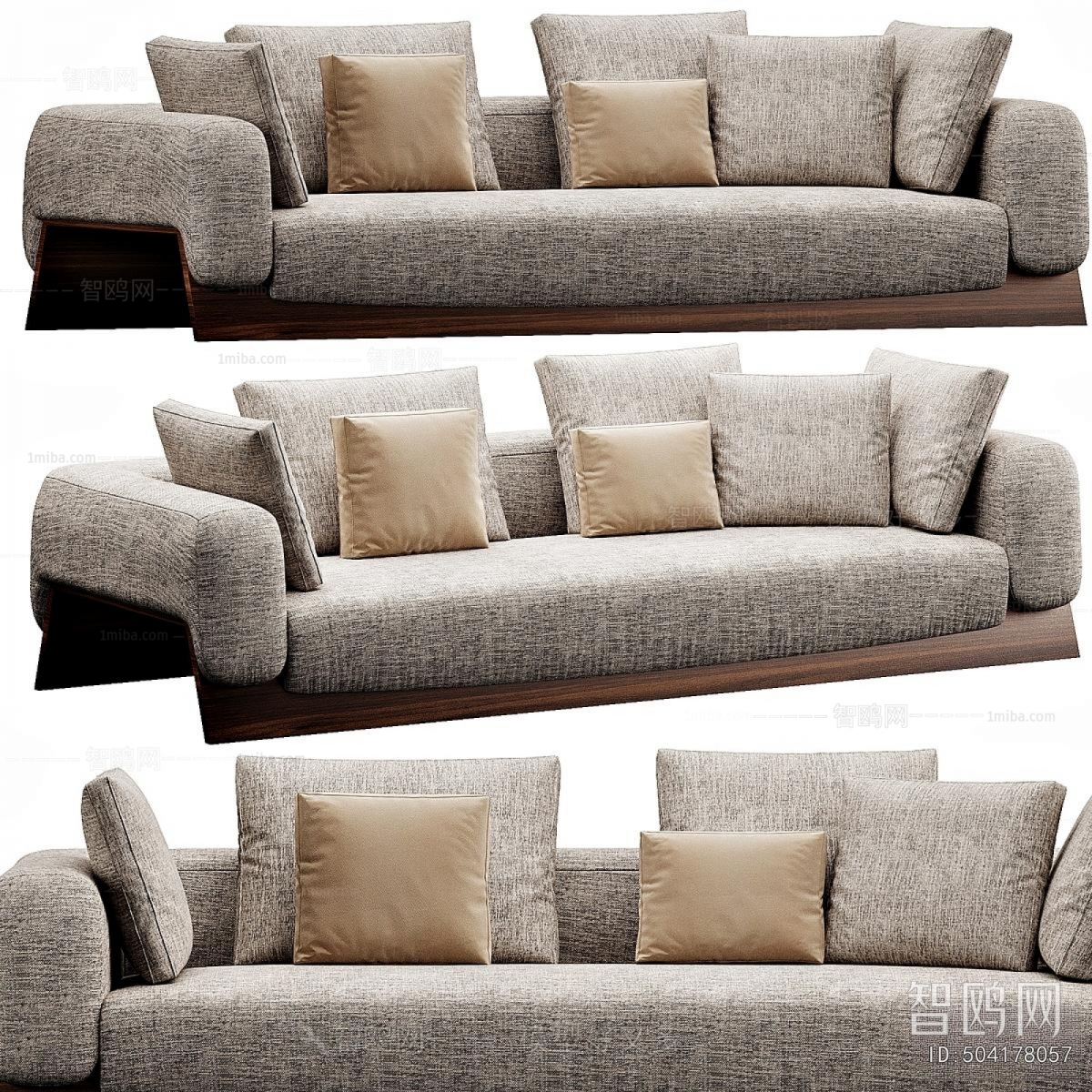Modern Three-seat Sofa