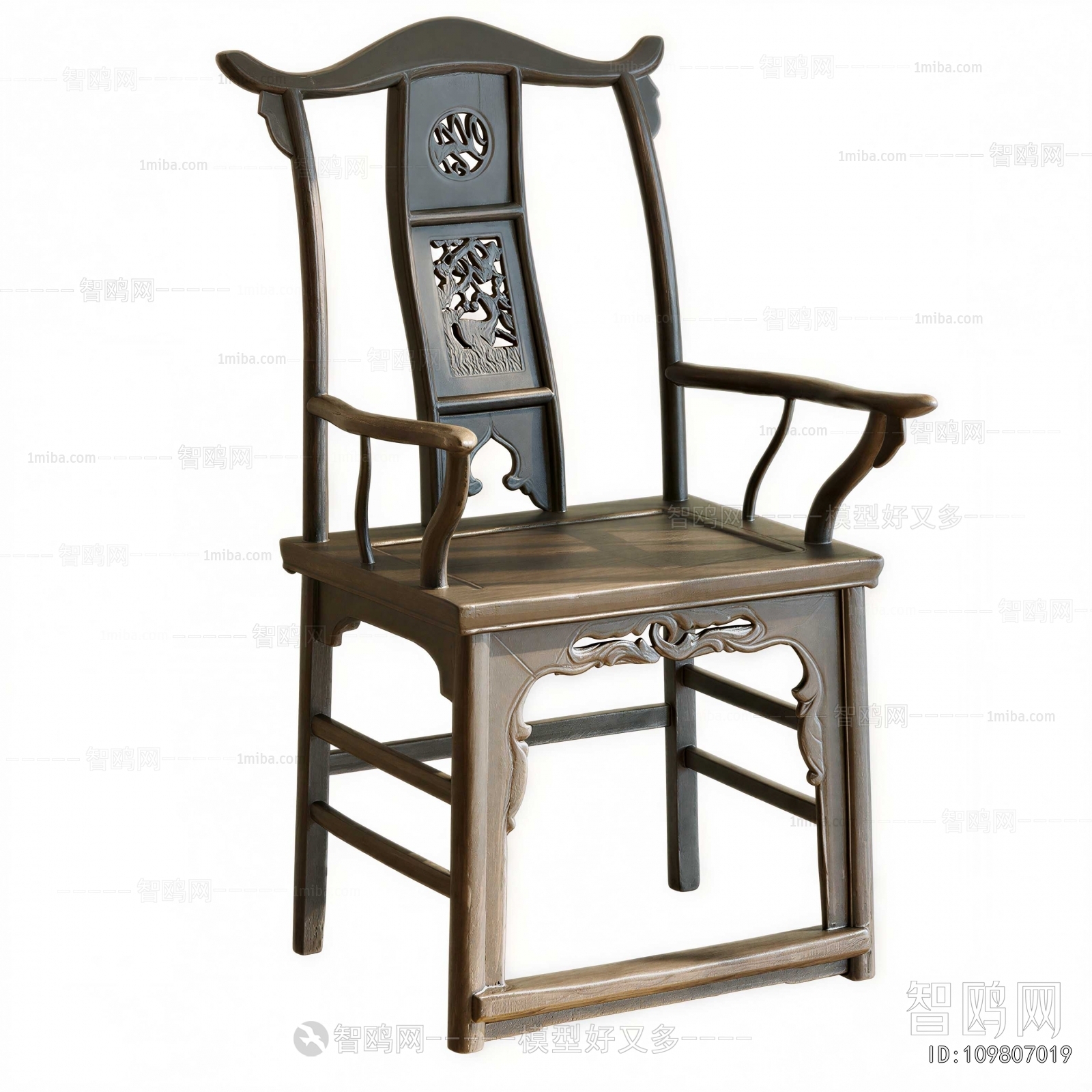 New Chinese Style Lounge Chair