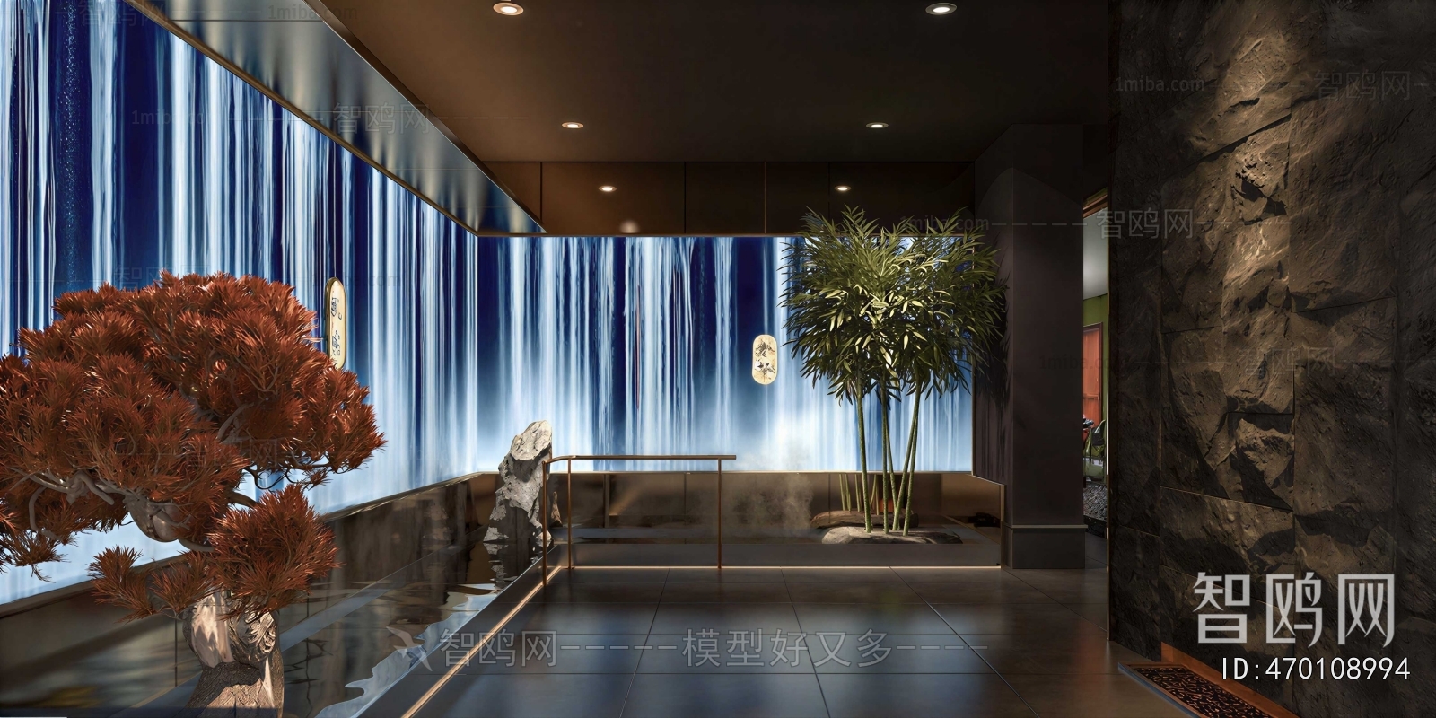 New Chinese Style Office Reception Desk