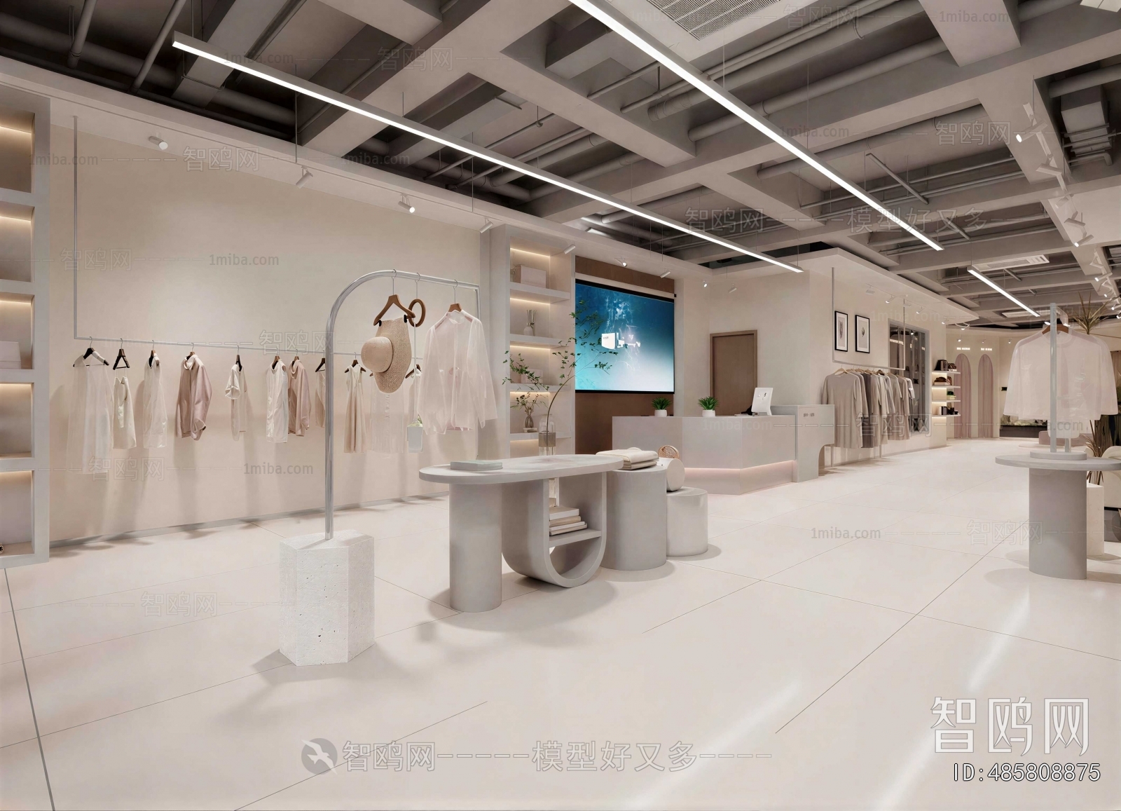 Modern Clothing Store