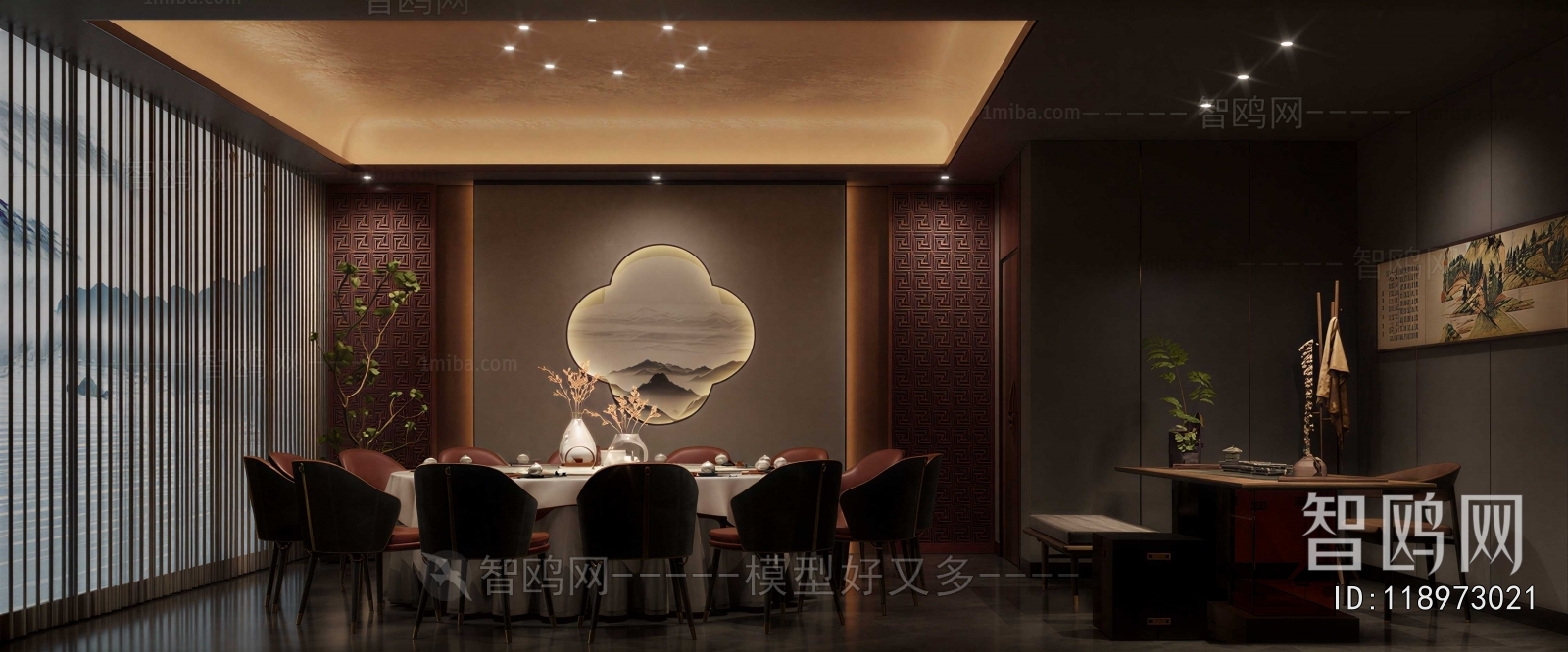 New Chinese Style Restaurant Box