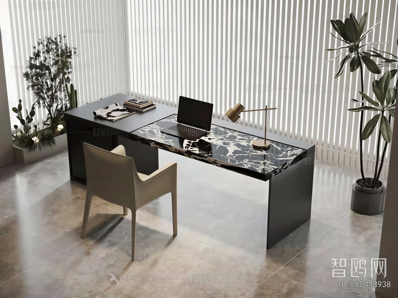 Modern Computer Desk And Chair