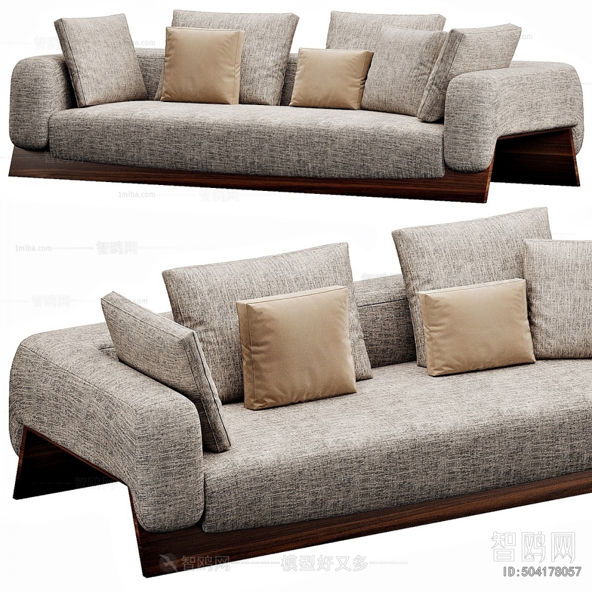 Modern Three-seat Sofa