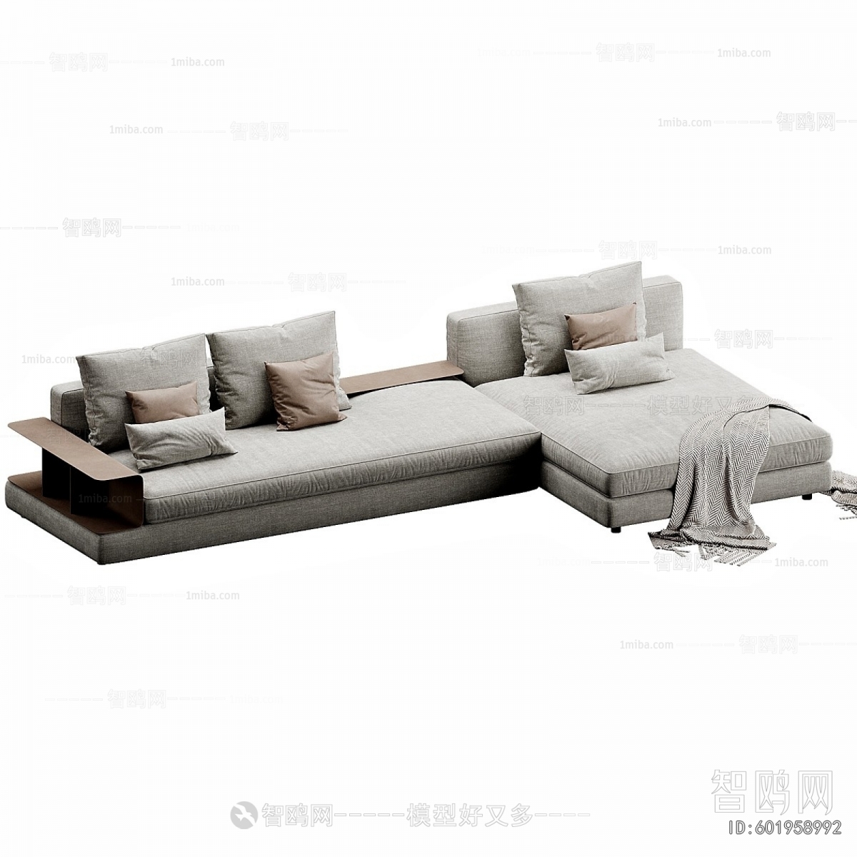 Modern Multi Person Sofa