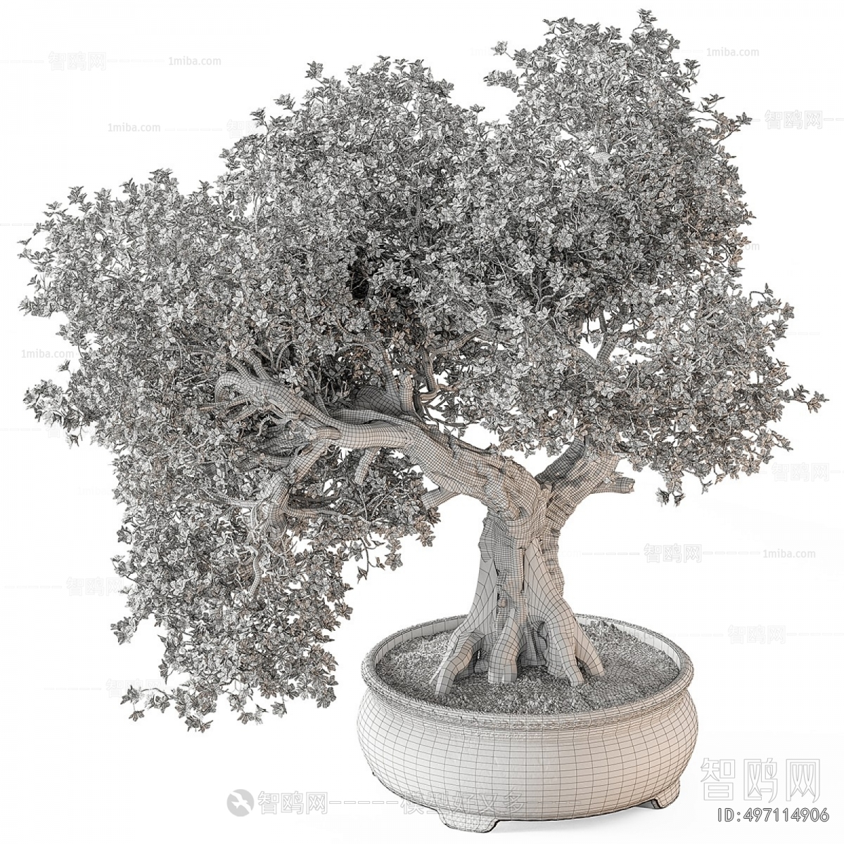 New Chinese Style Bonsai