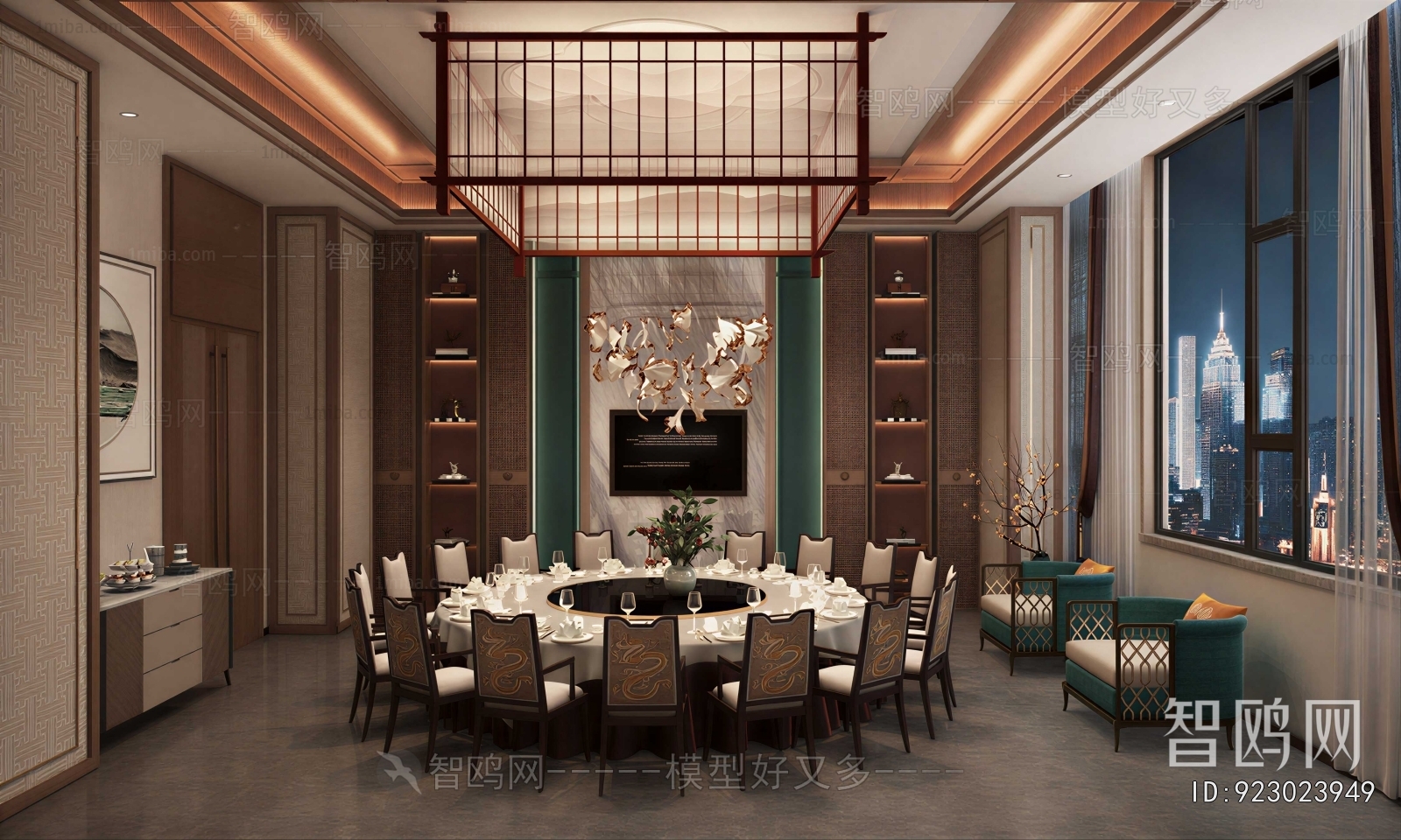 New Chinese Style Restaurant Box