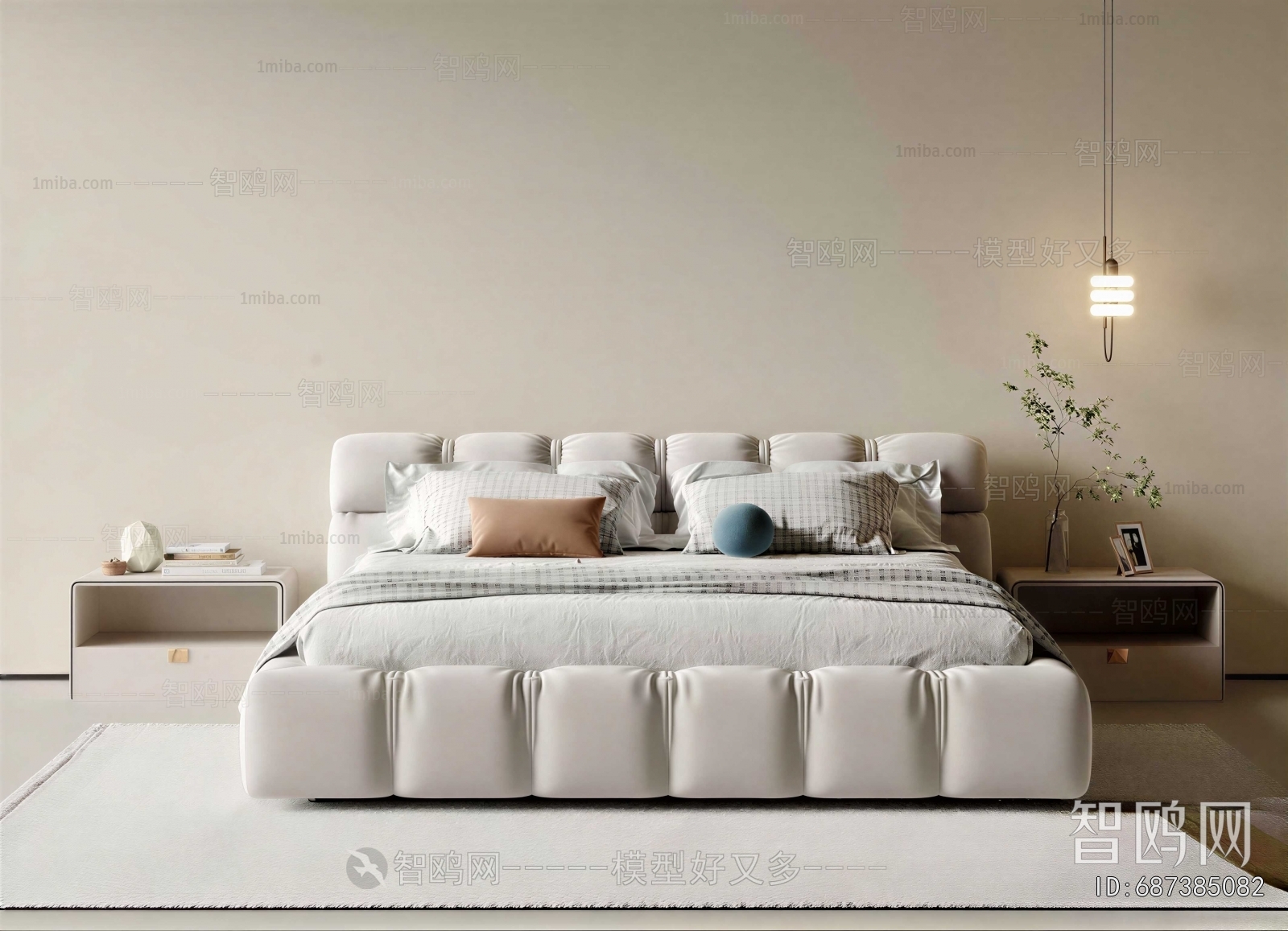 Modern Double Bed