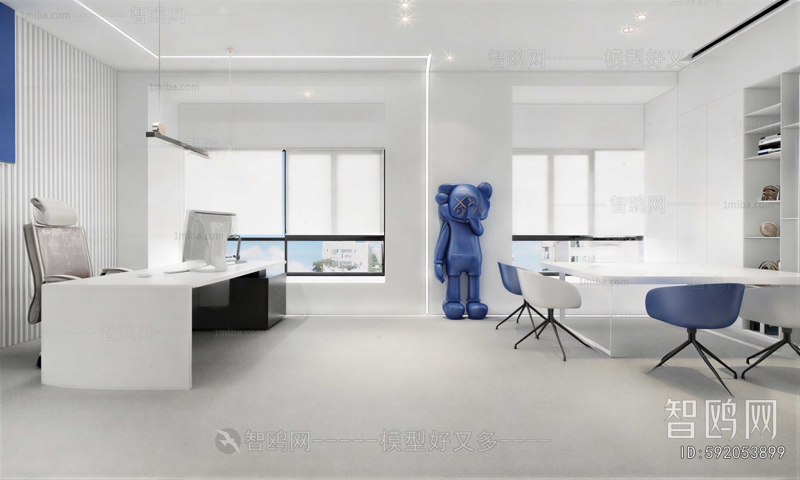 Modern Manager's Office