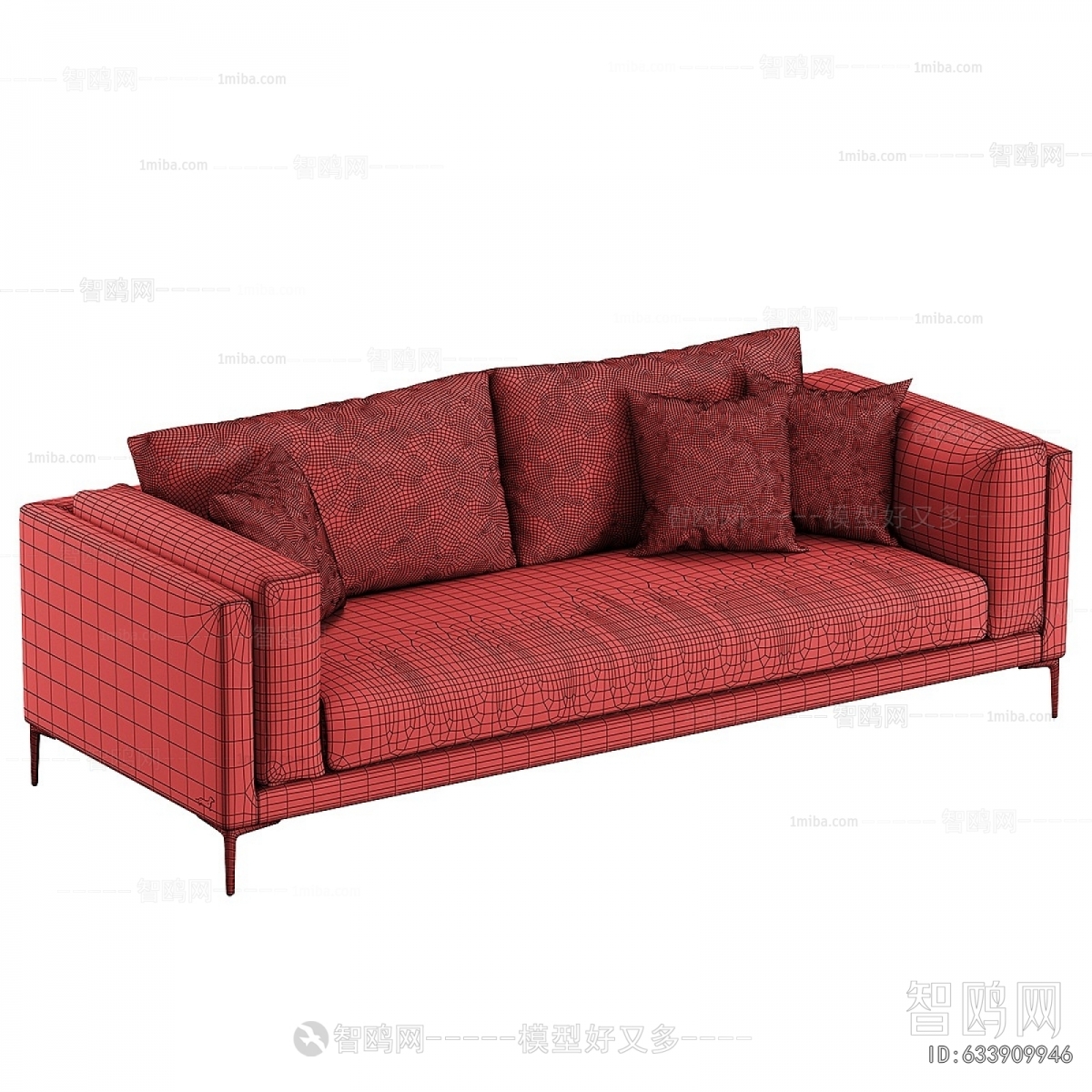 Modern Three-seat Sofa