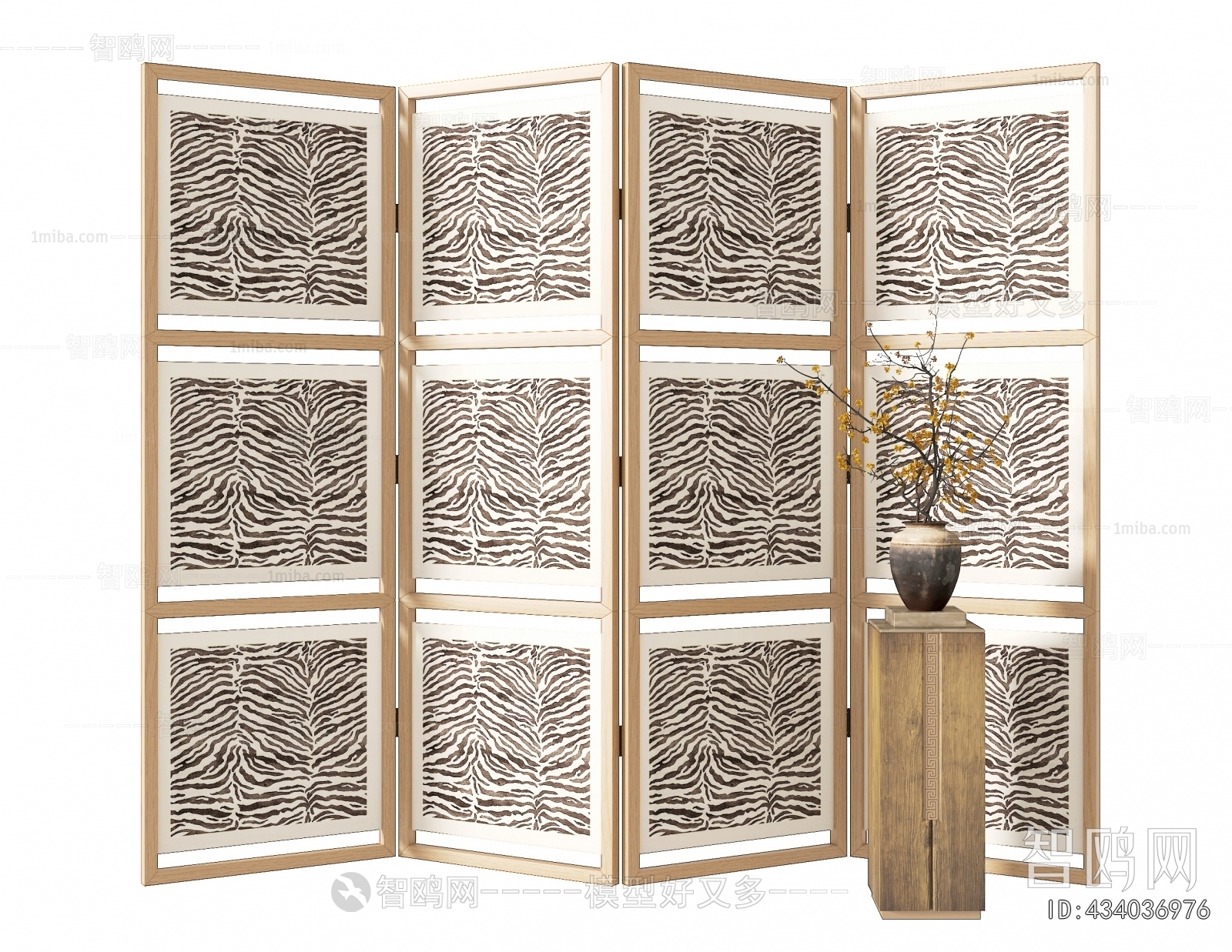 Wabi-sabi Style Partition