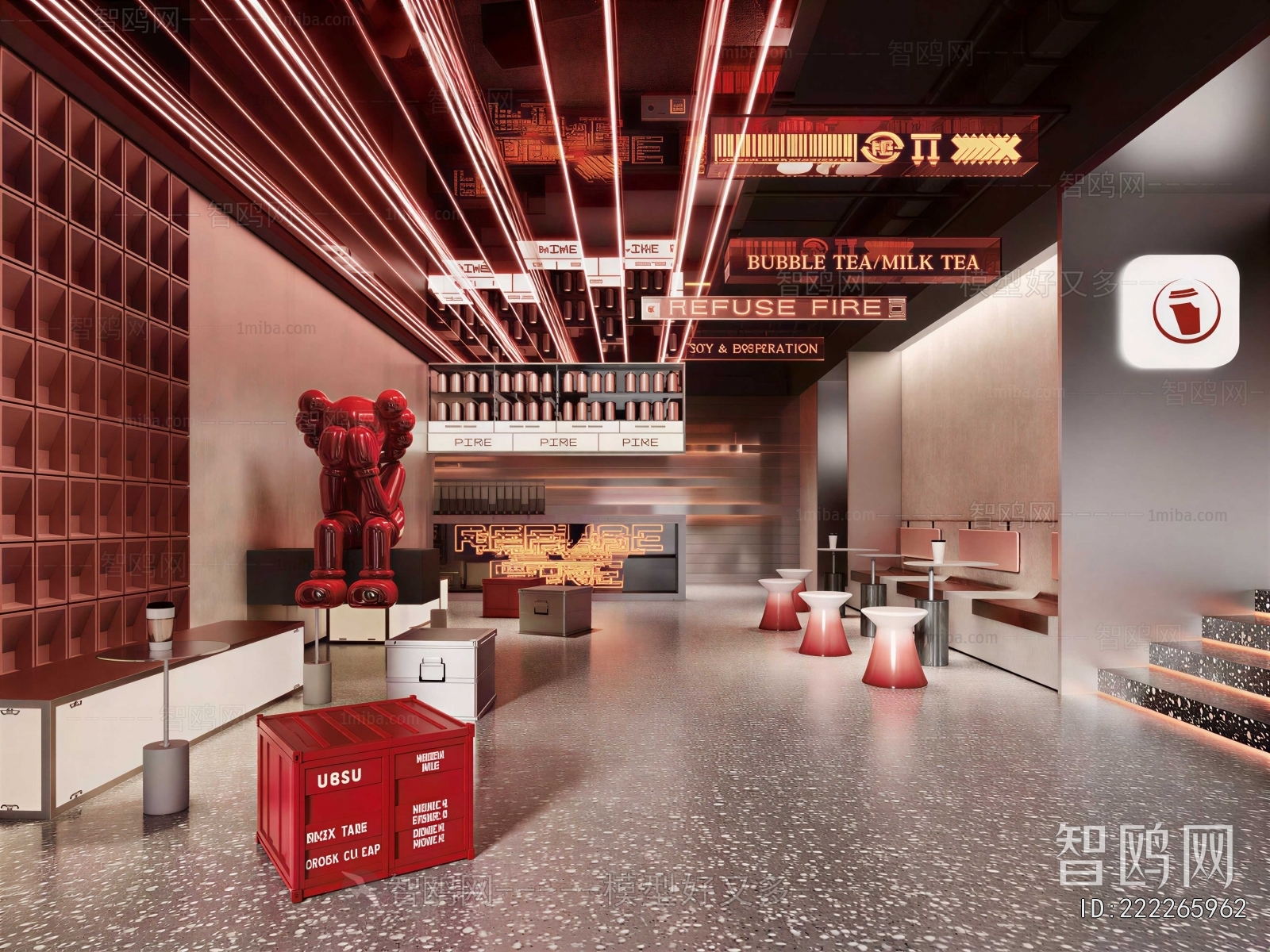 Modern Milk Tea Shop