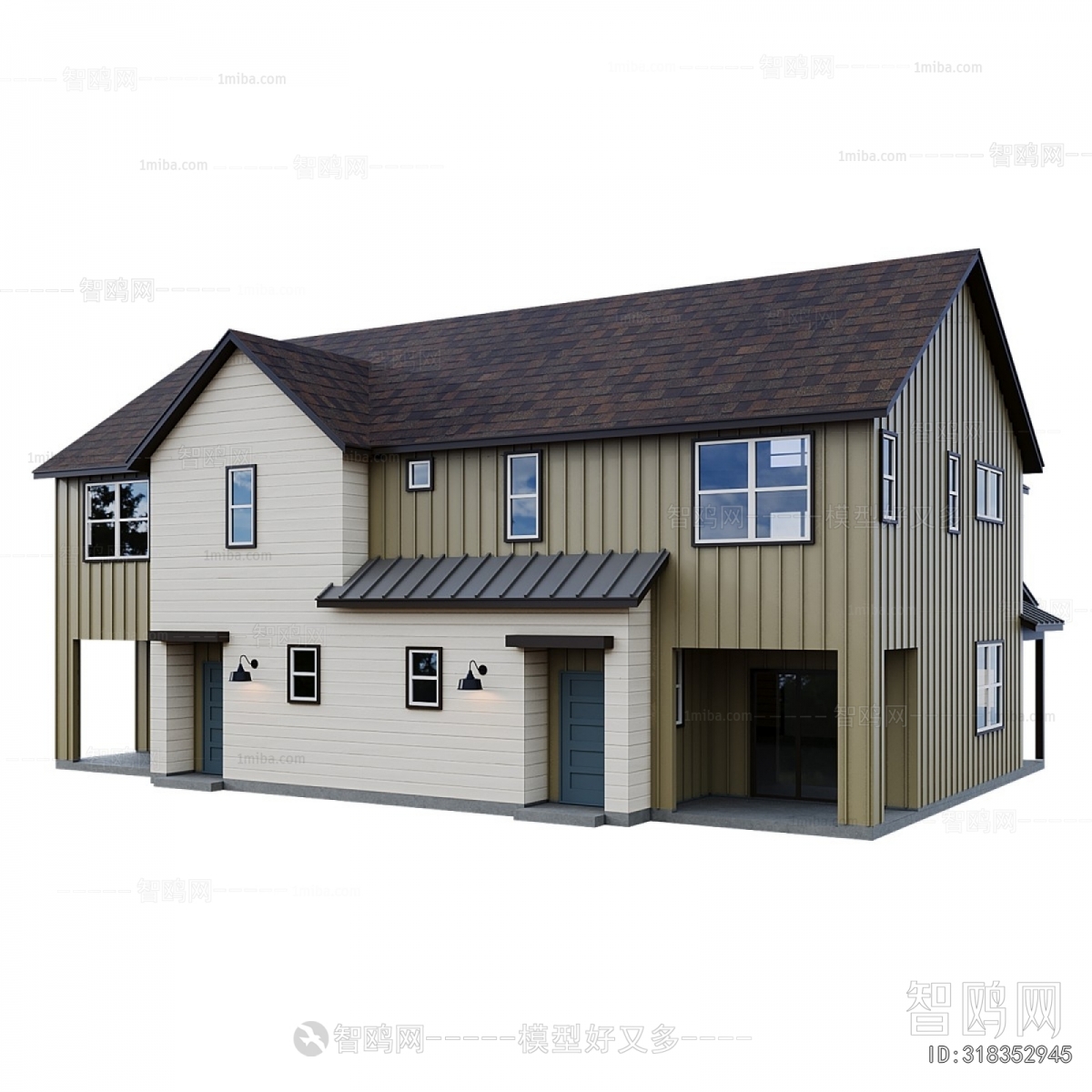 European Style Villa Appearance