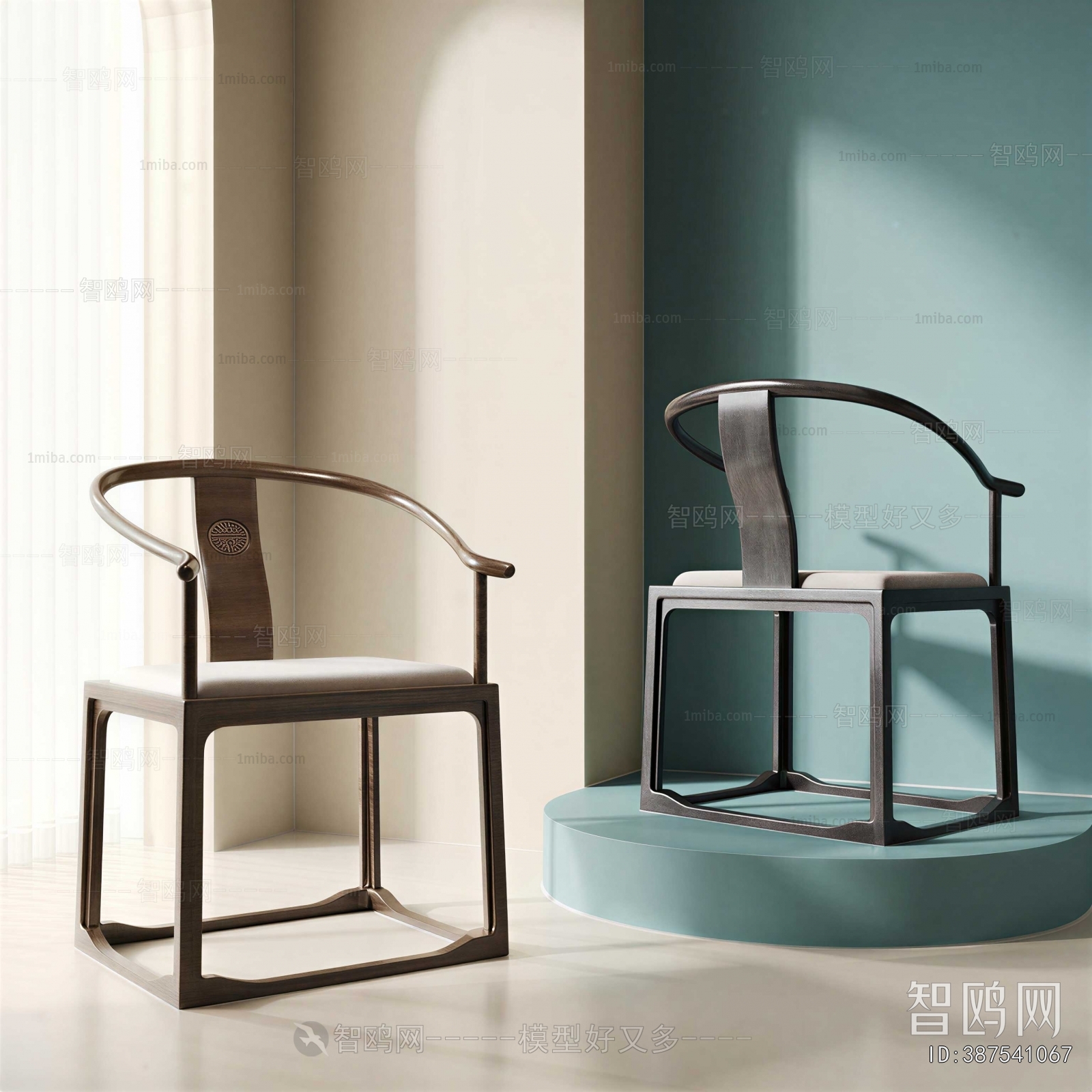 New Chinese Style Lounge Chair