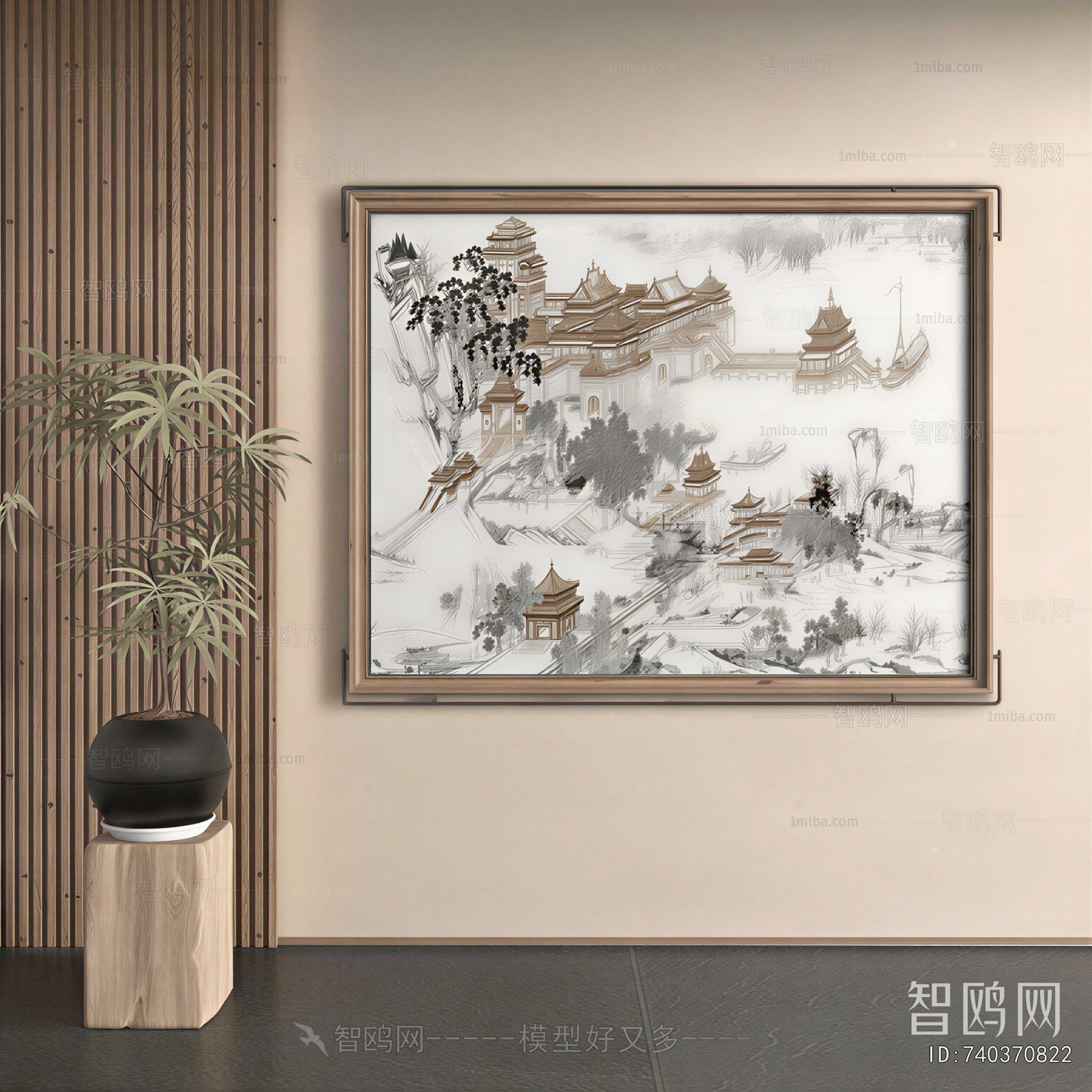New Chinese Style Painting