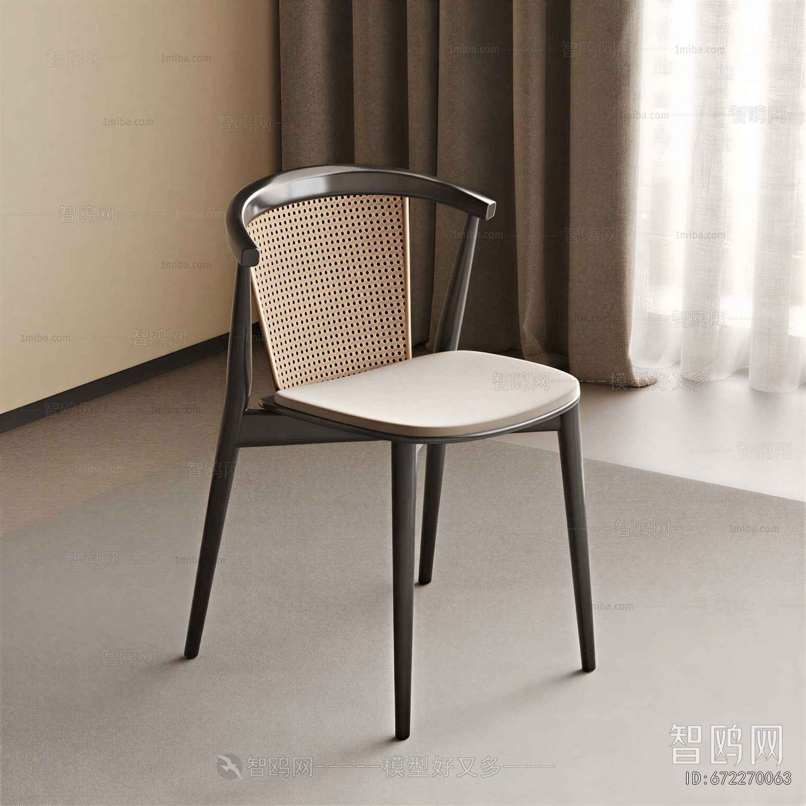 New Chinese Style Lounge Chair