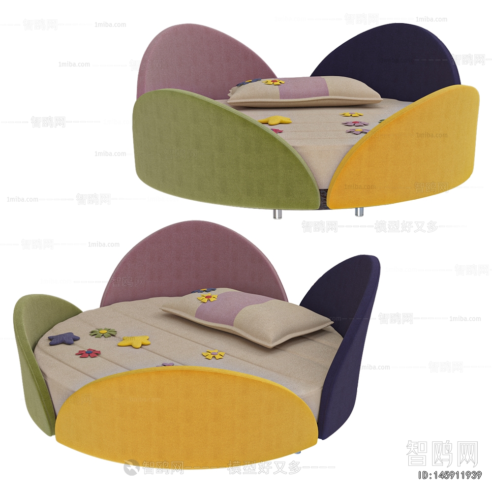 Modern Round Bed