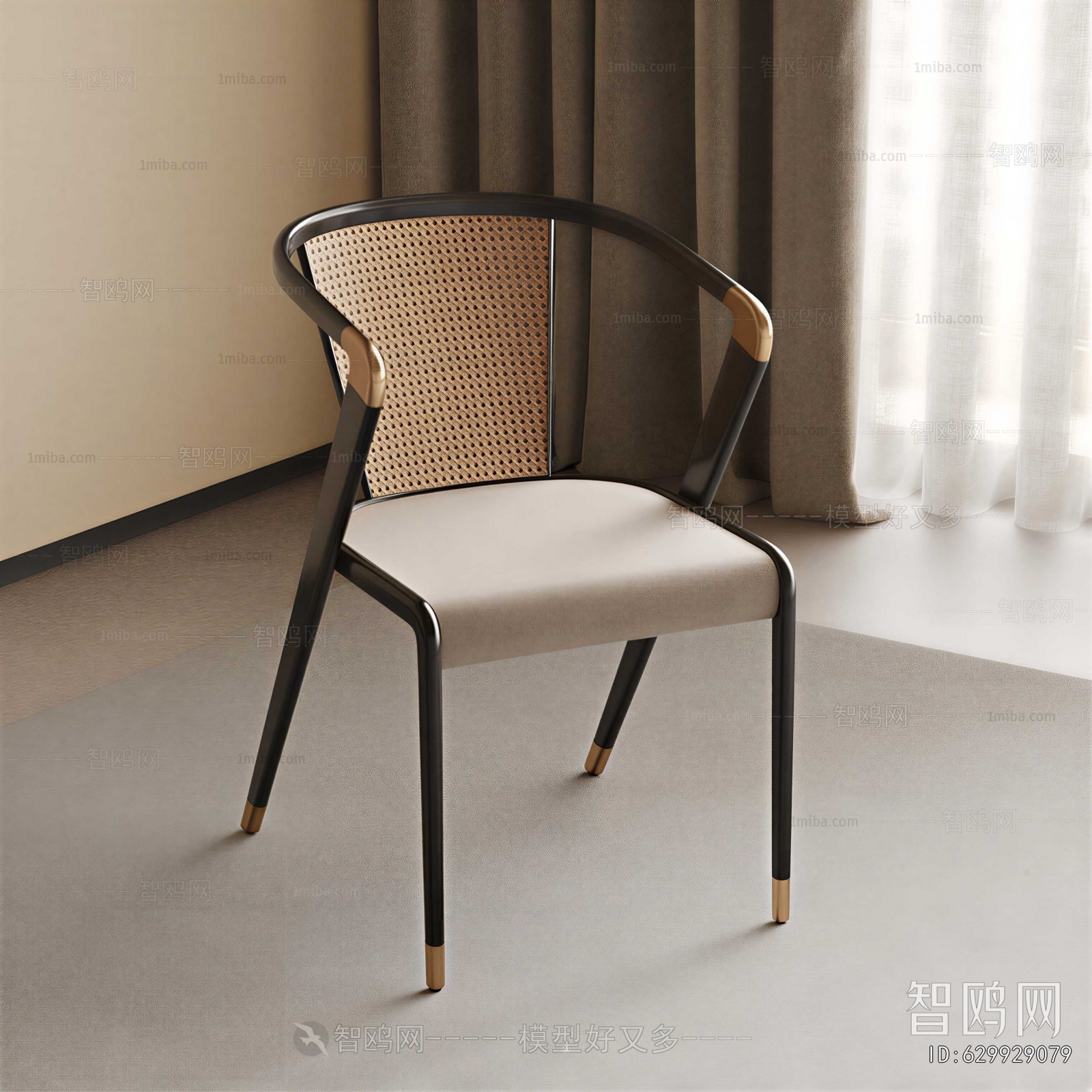 New Chinese Style Lounge Chair