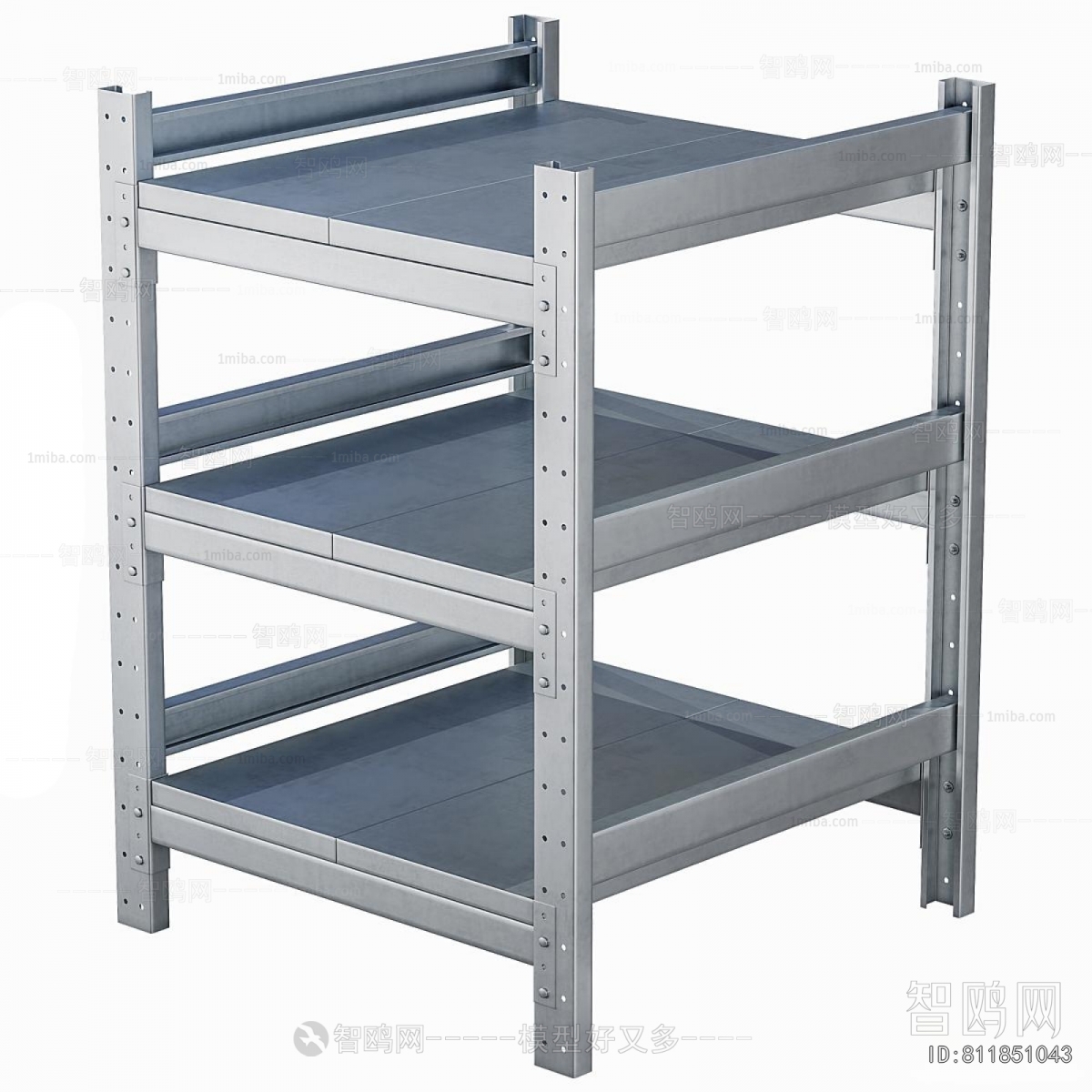 Modern Supermarket Shelf