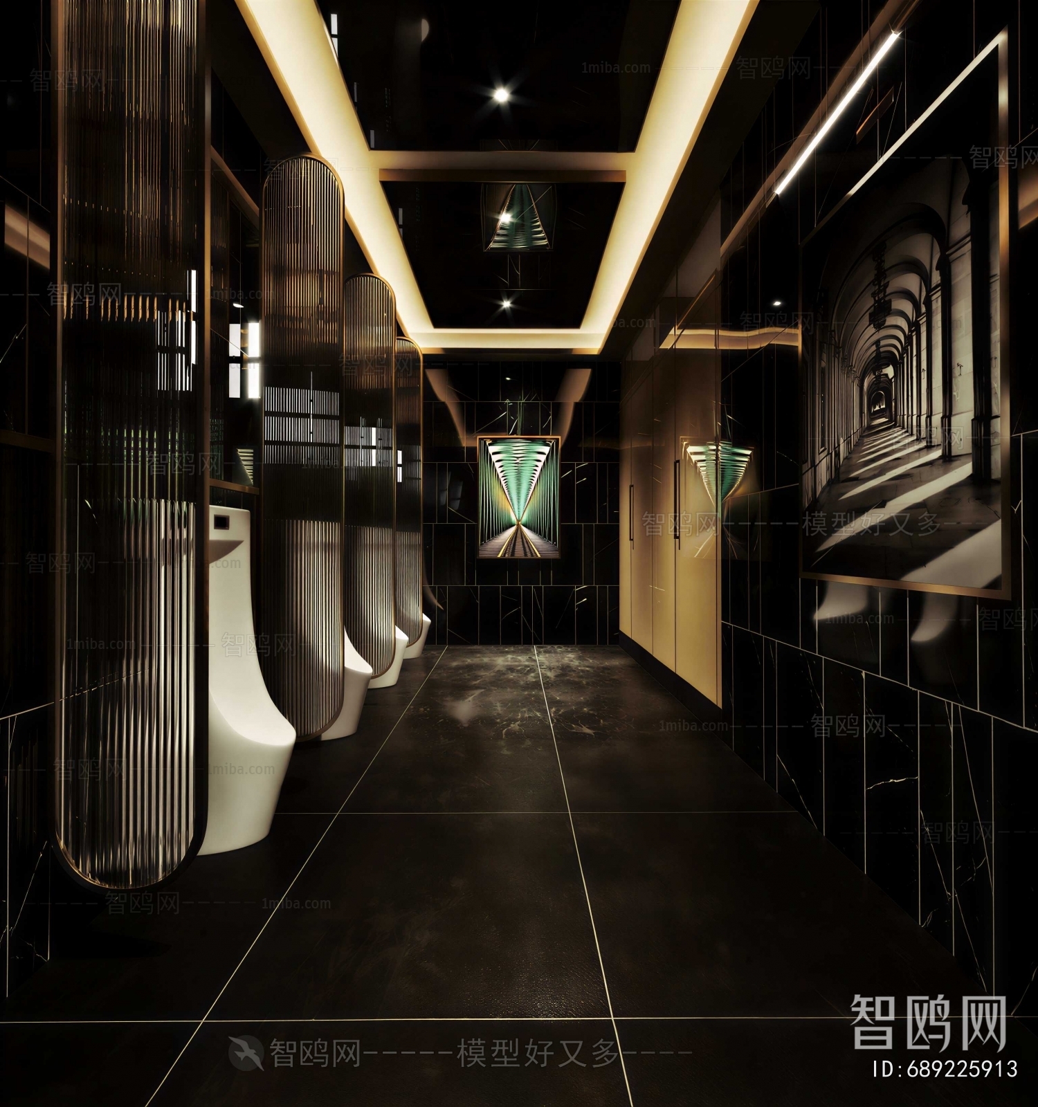 Modern Public Toilet
