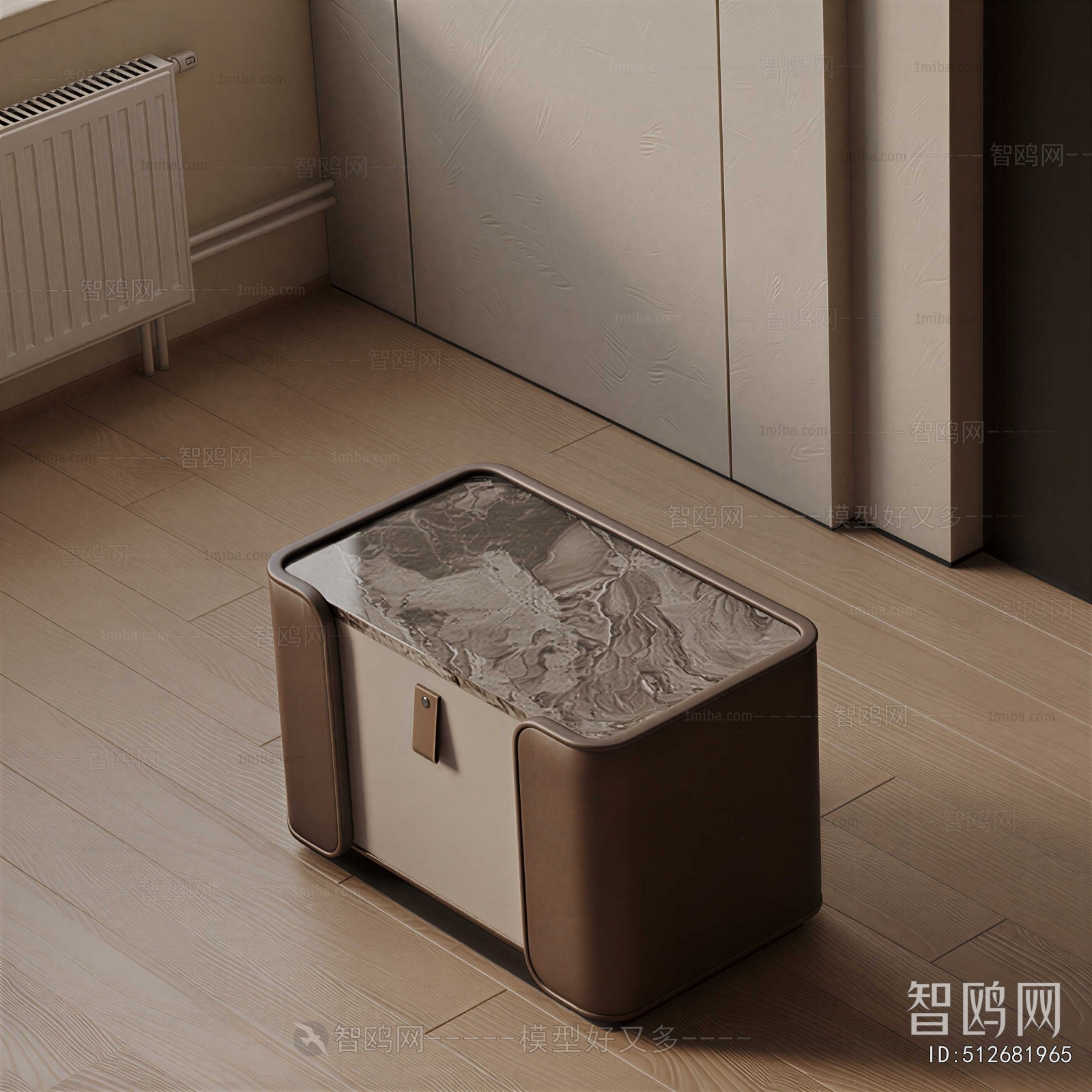 Modern Bedside Cupboard