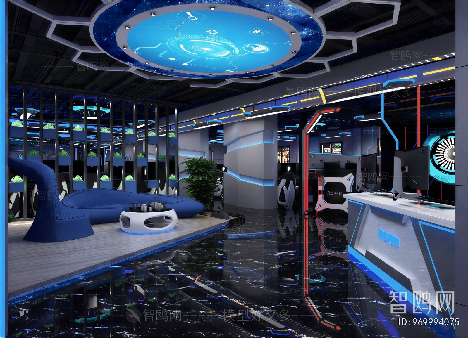 Modern Internet Cafe