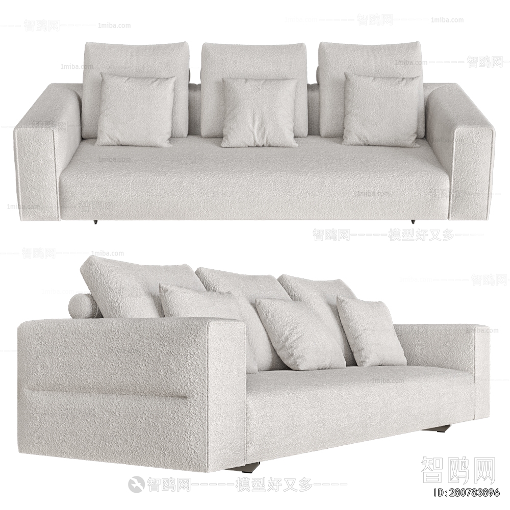 Modern Three-seat Sofa