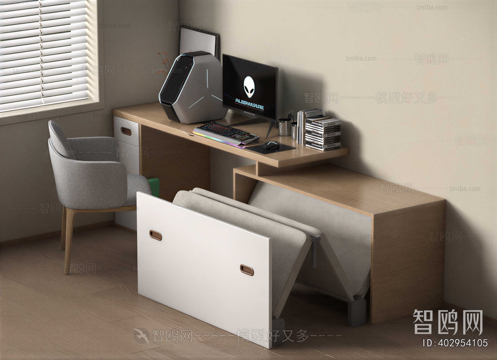 Modern Computer Desk And Chair