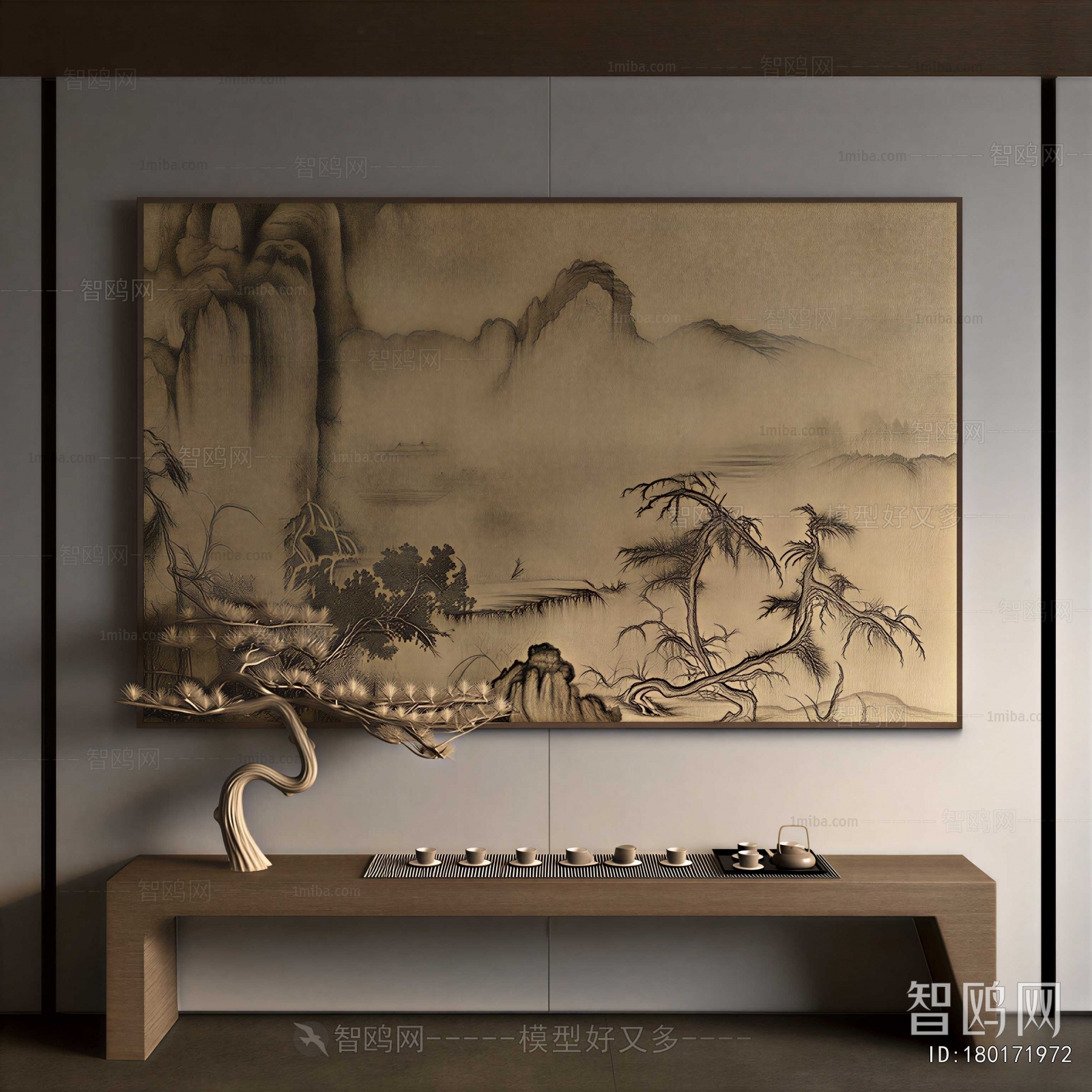 New Chinese Style Painting