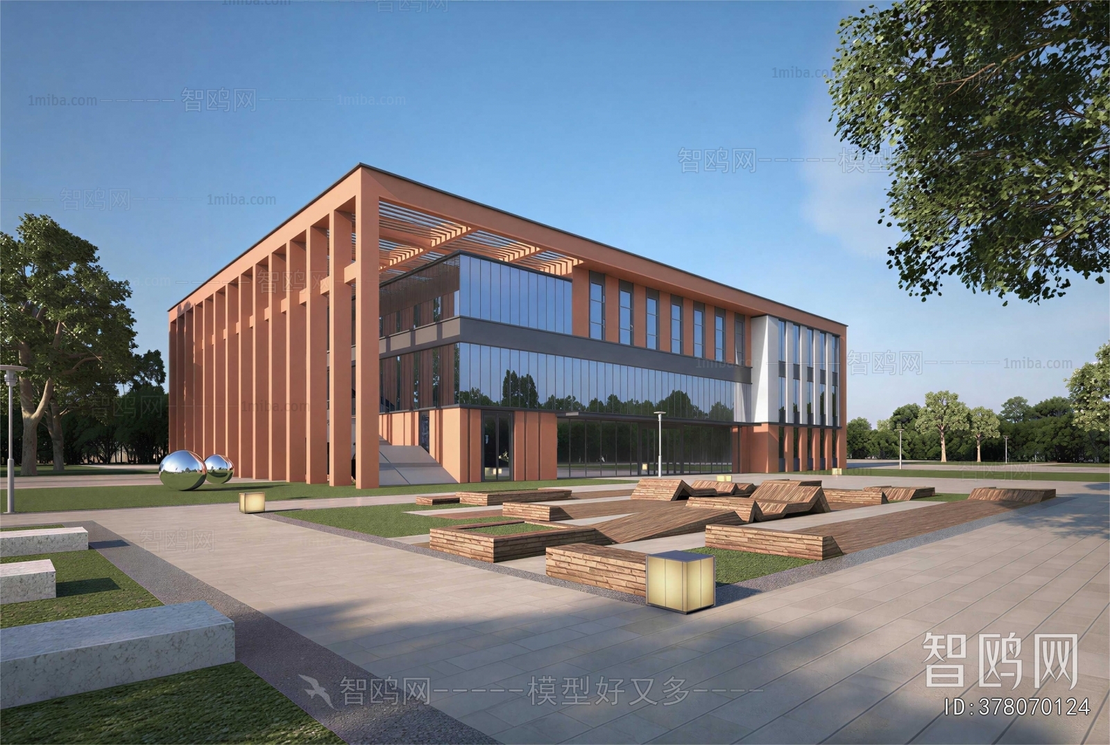 Modern Building Appearance