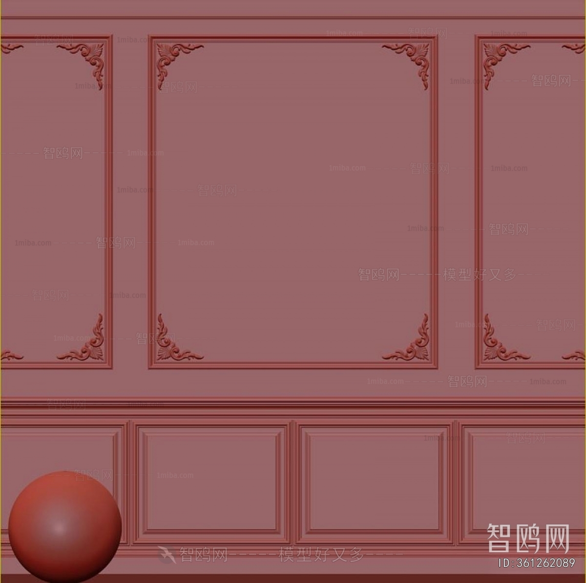 Simple European Style Carving