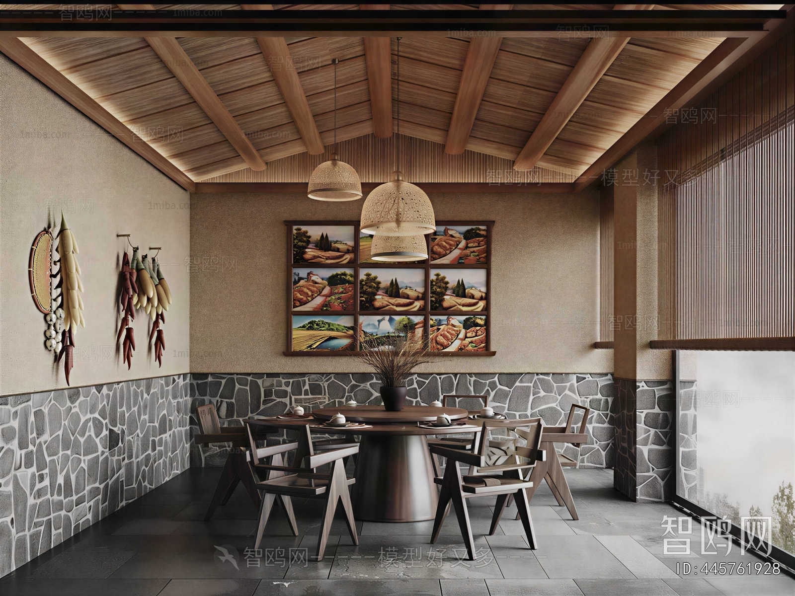 Japanese Style Restaurant Box